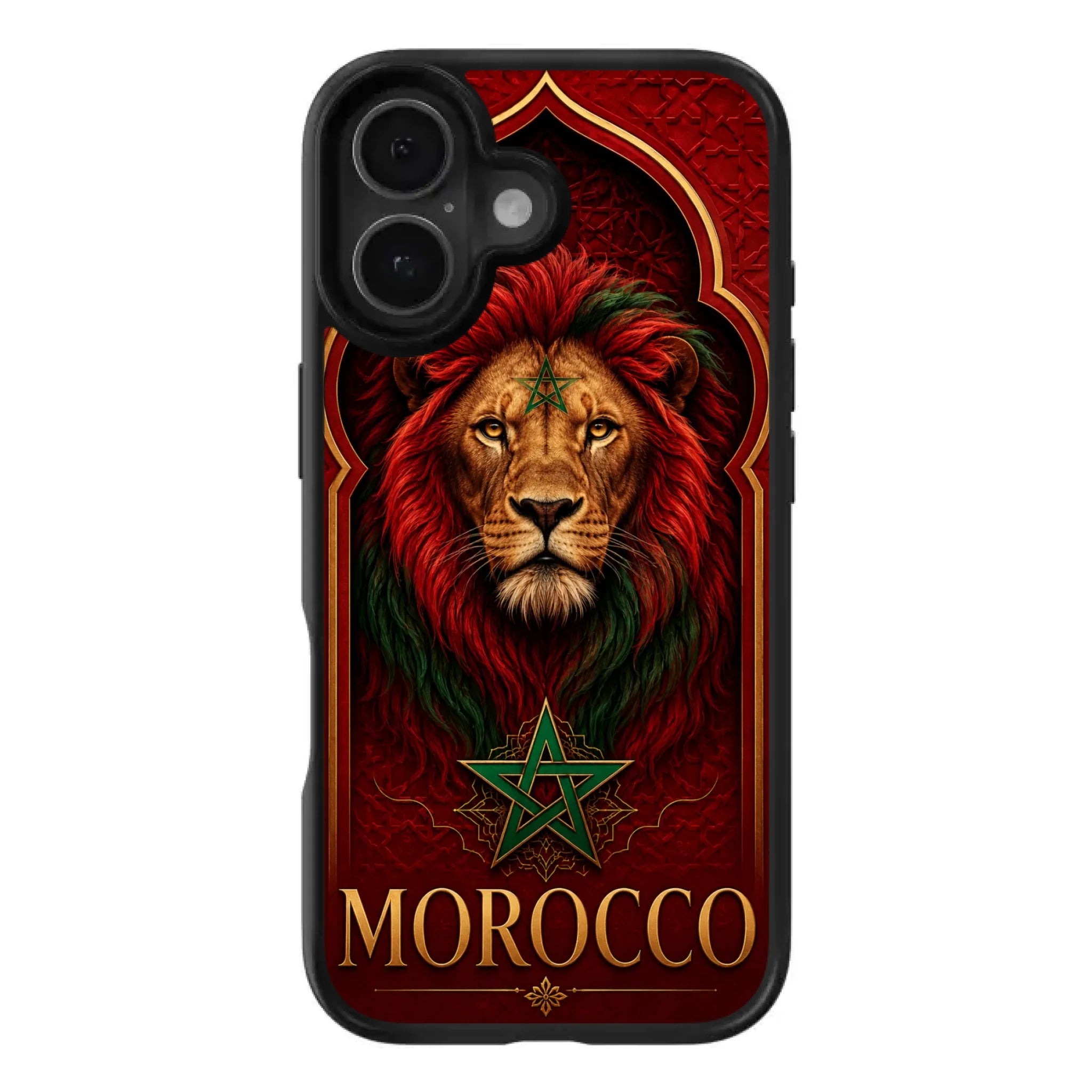 World Cup football phone case  Lion- Morocco