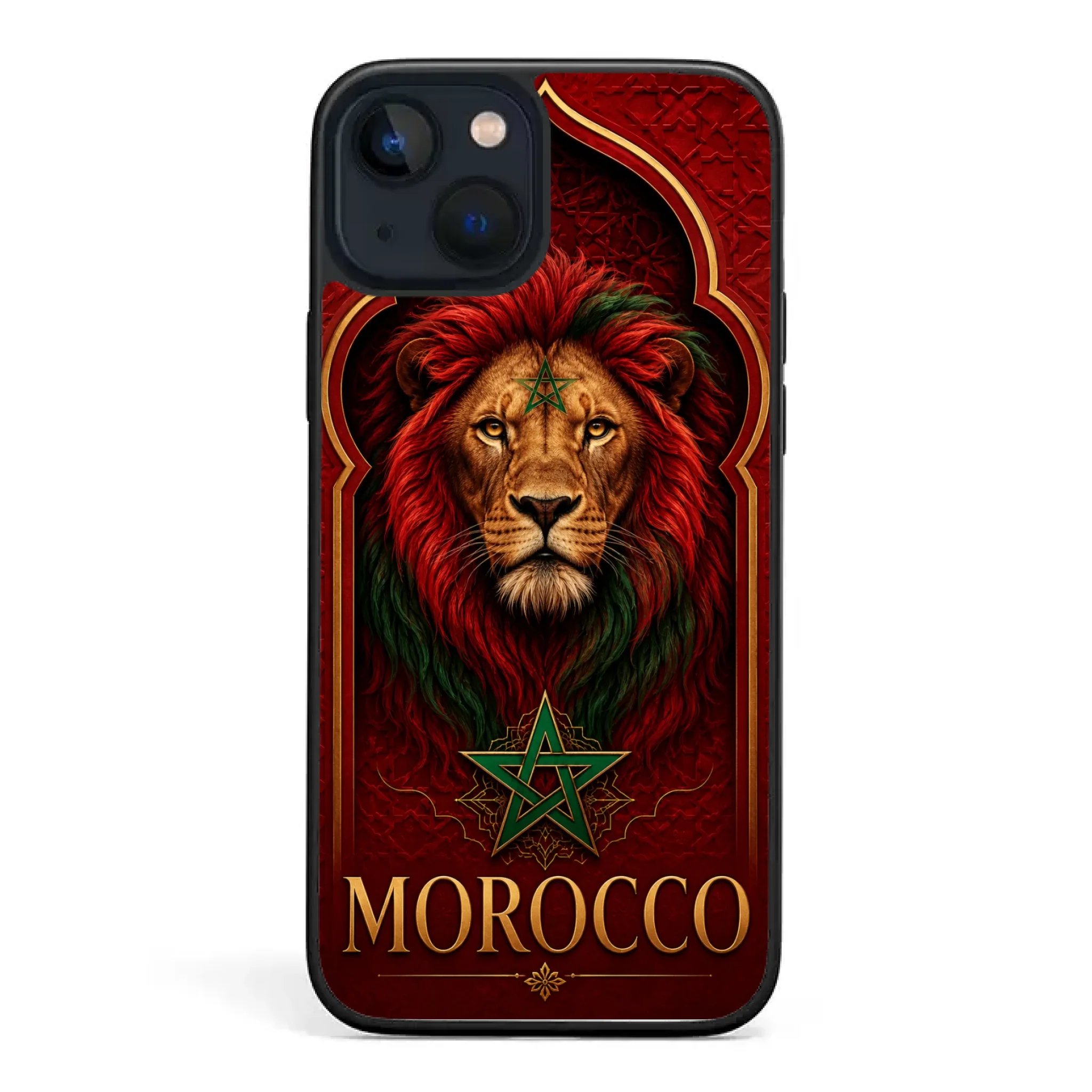World Cup football phone case  Lion- Morocco