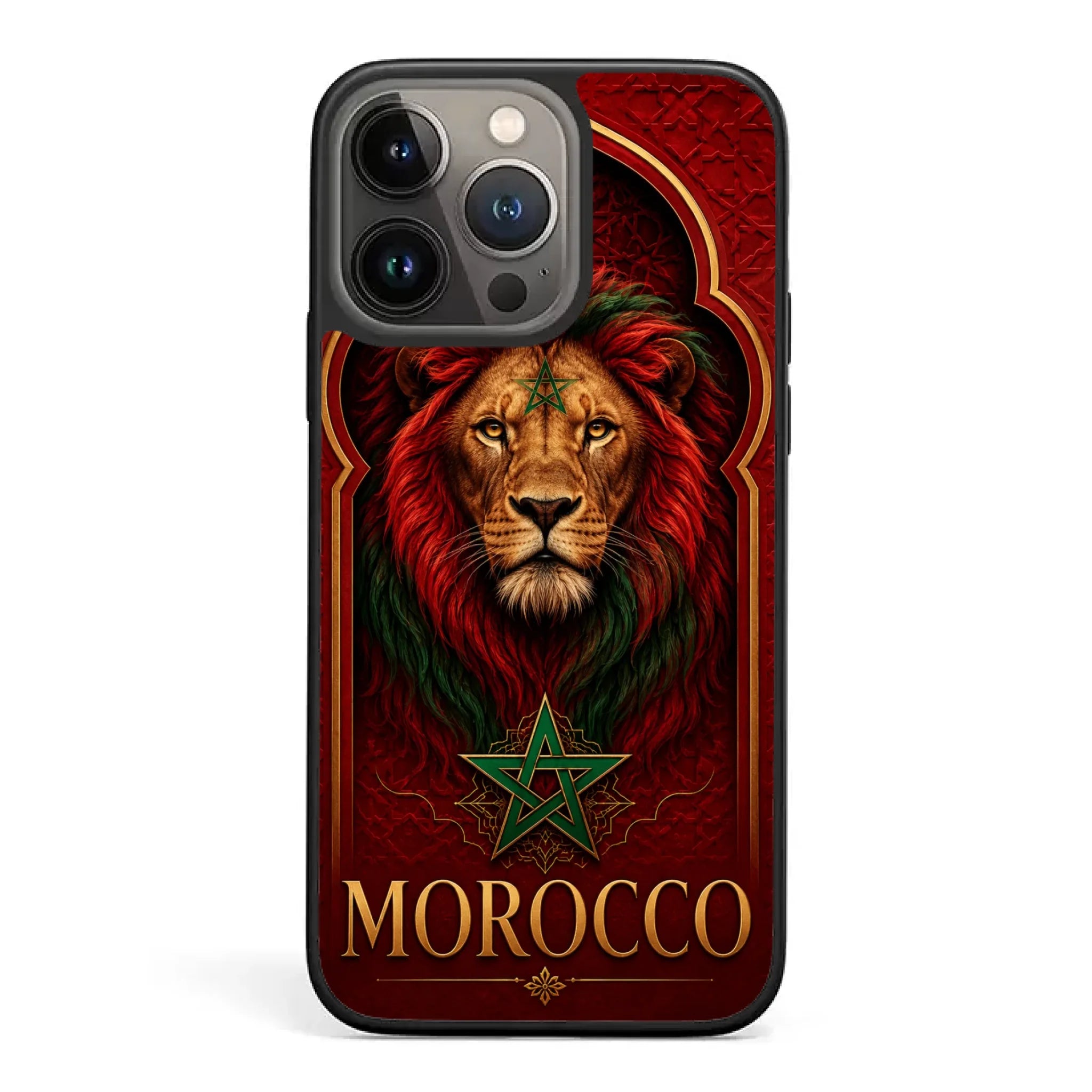 World Cup football phone case  Lion- Morocco