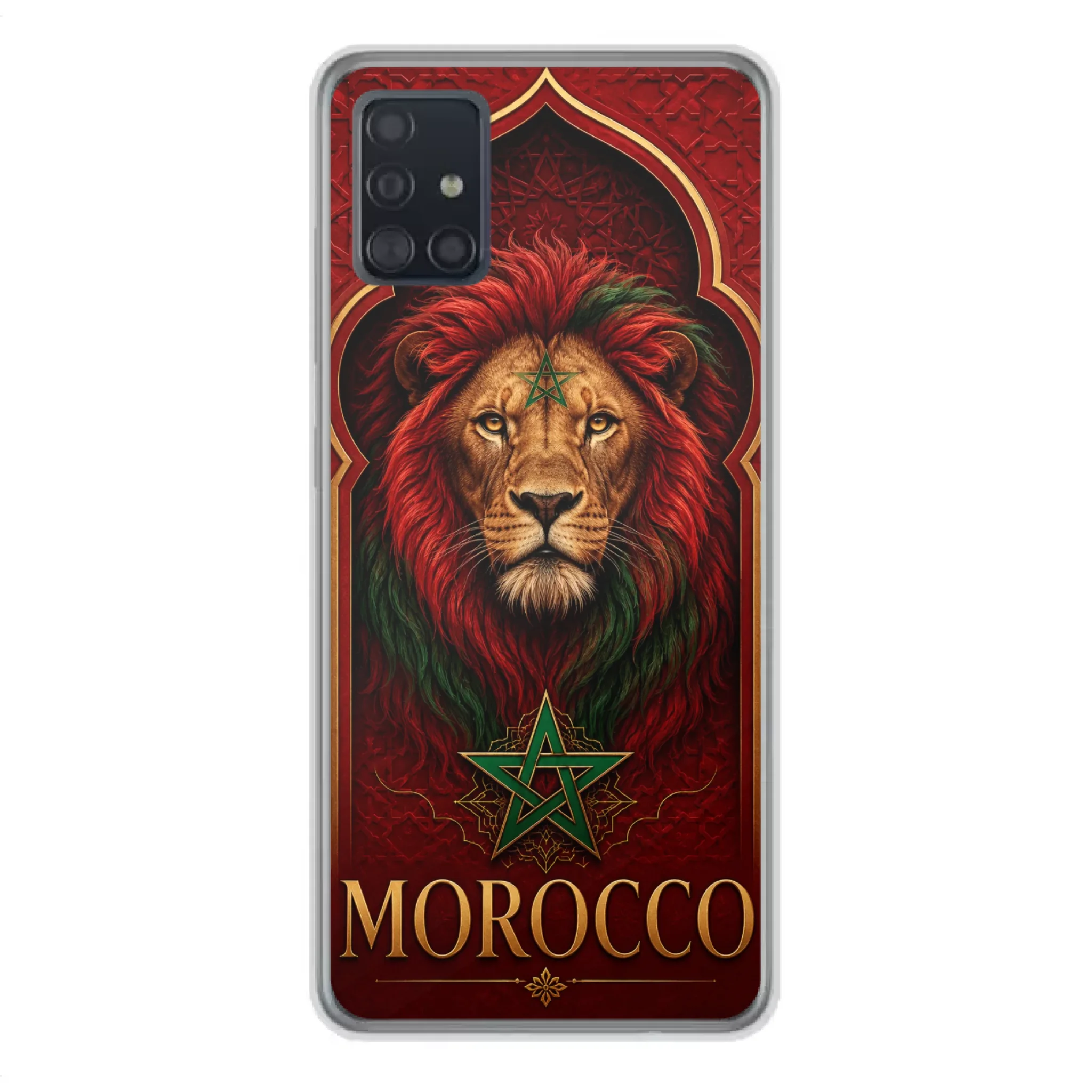 World Cup football phone case  Lion- Morocco