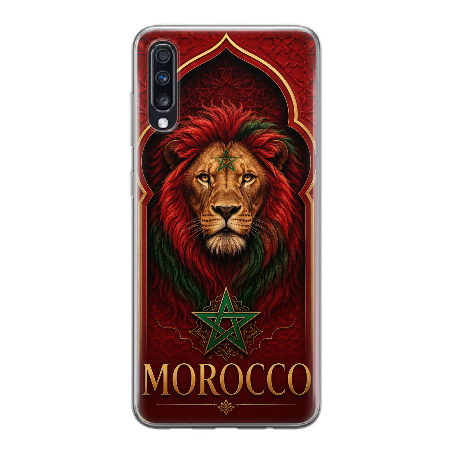 Funda de teléfono fútbol Mundial  León- Marruecos