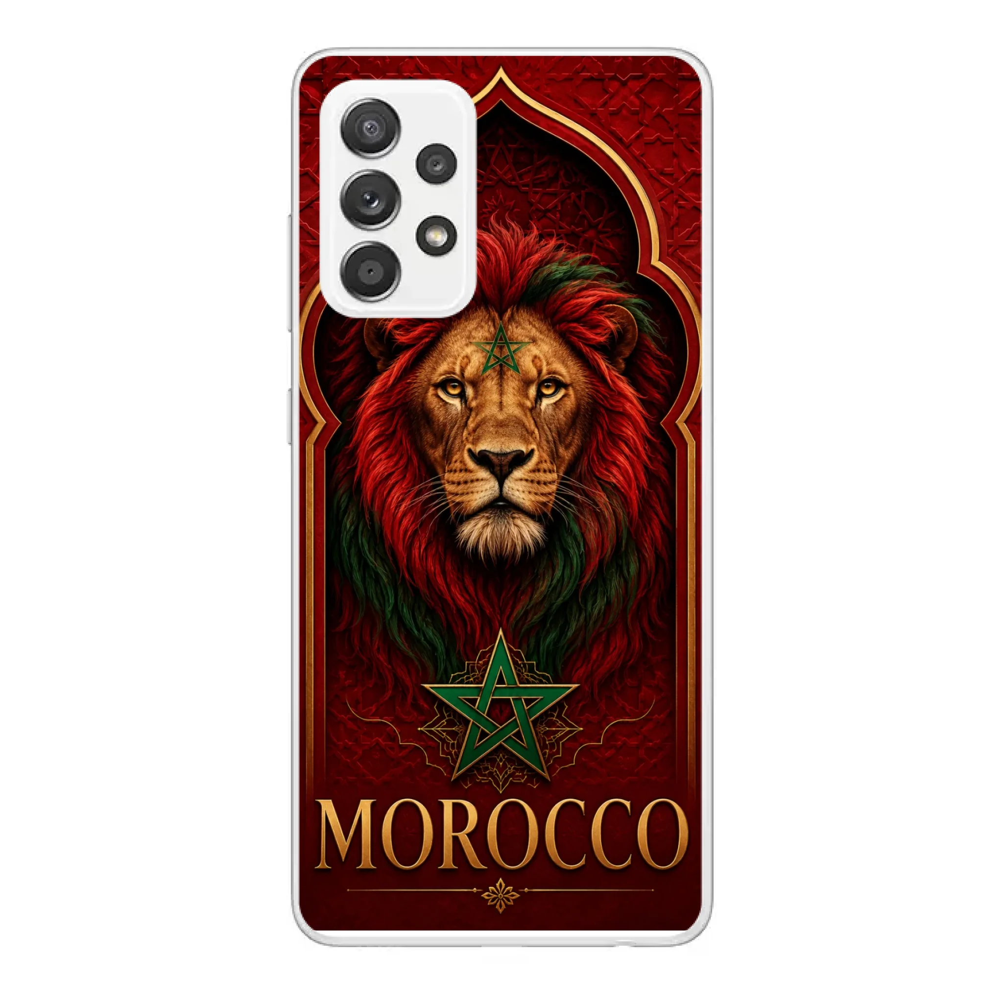World Cup football phone case  Lion- Morocco