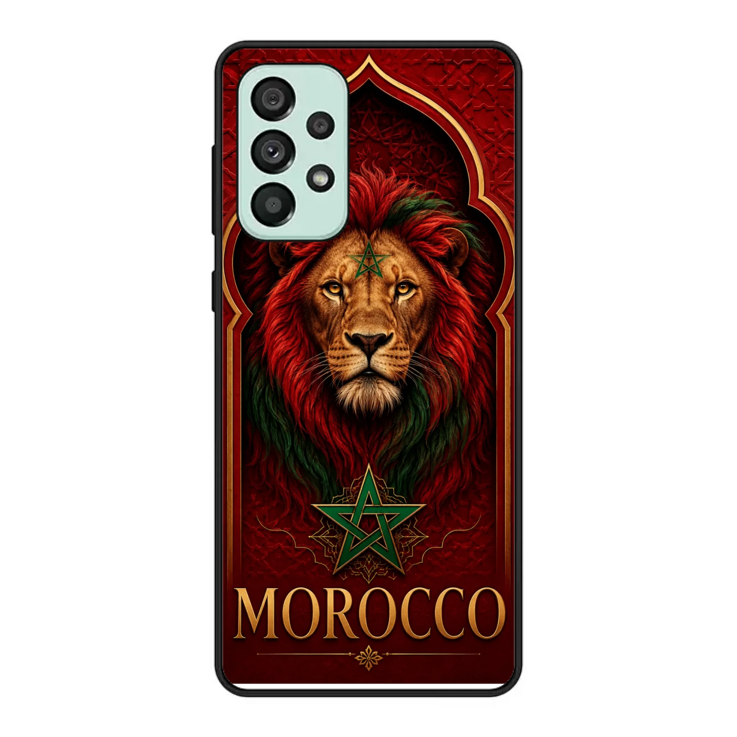 Funda de teléfono fútbol Mundial  León- Marruecos