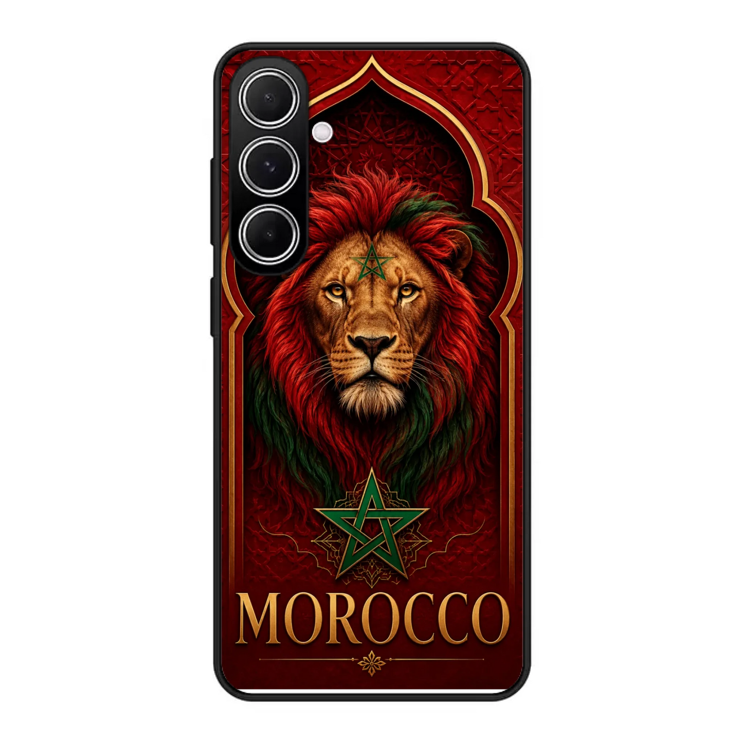 Funda de teléfono fútbol Mundial  León- Marruecos
