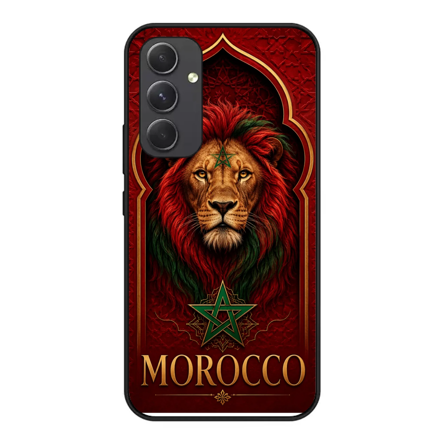 Funda de teléfono fútbol Mundial  León- Marruecos