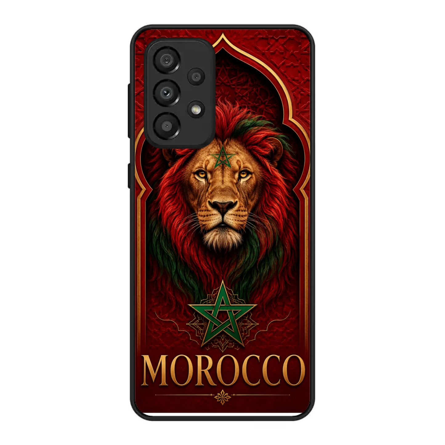 Funda de teléfono fútbol Mundial  León- Marruecos