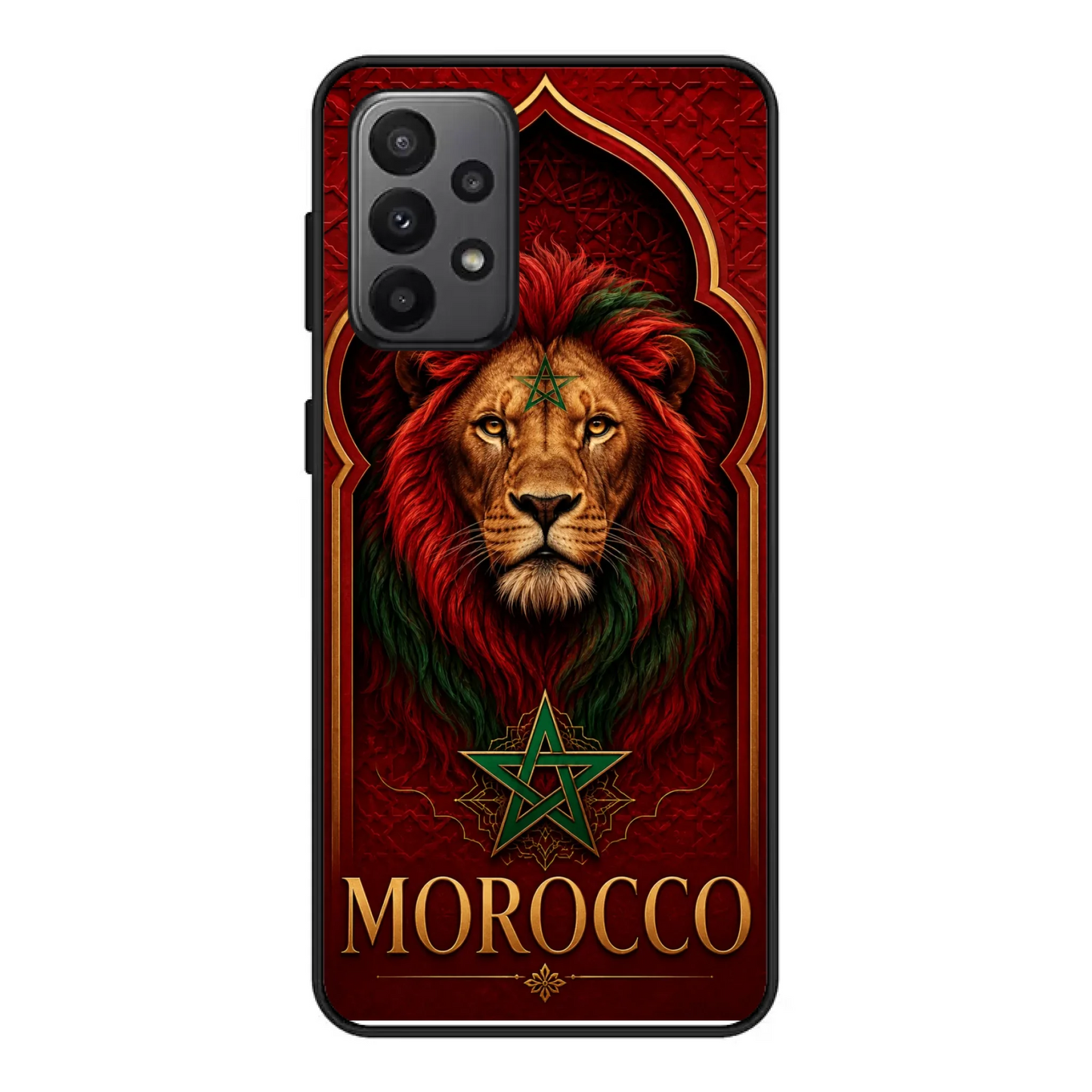 Funda de teléfono fútbol Mundial  León- Marruecos