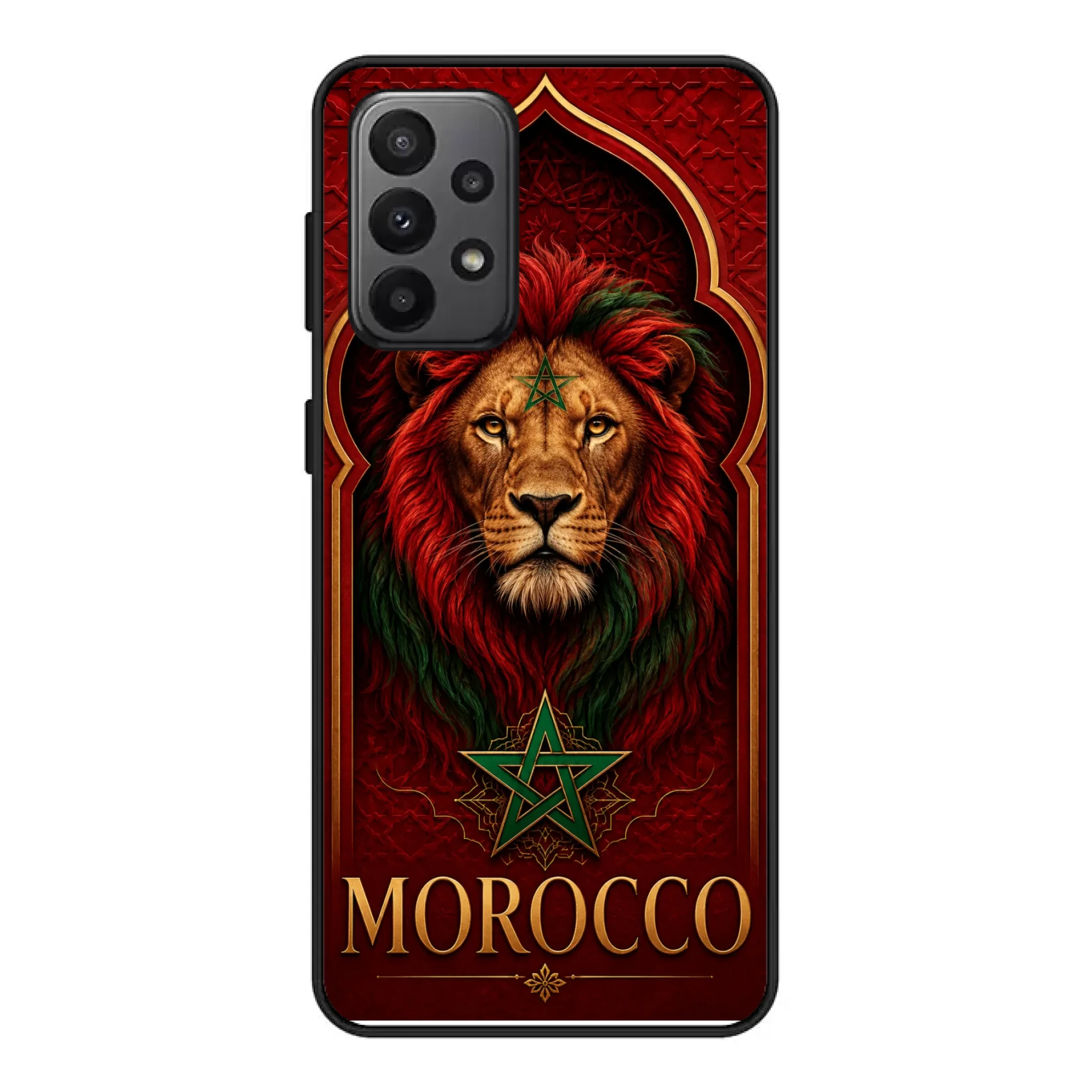 World Cup football phone case  Lion- Morocco