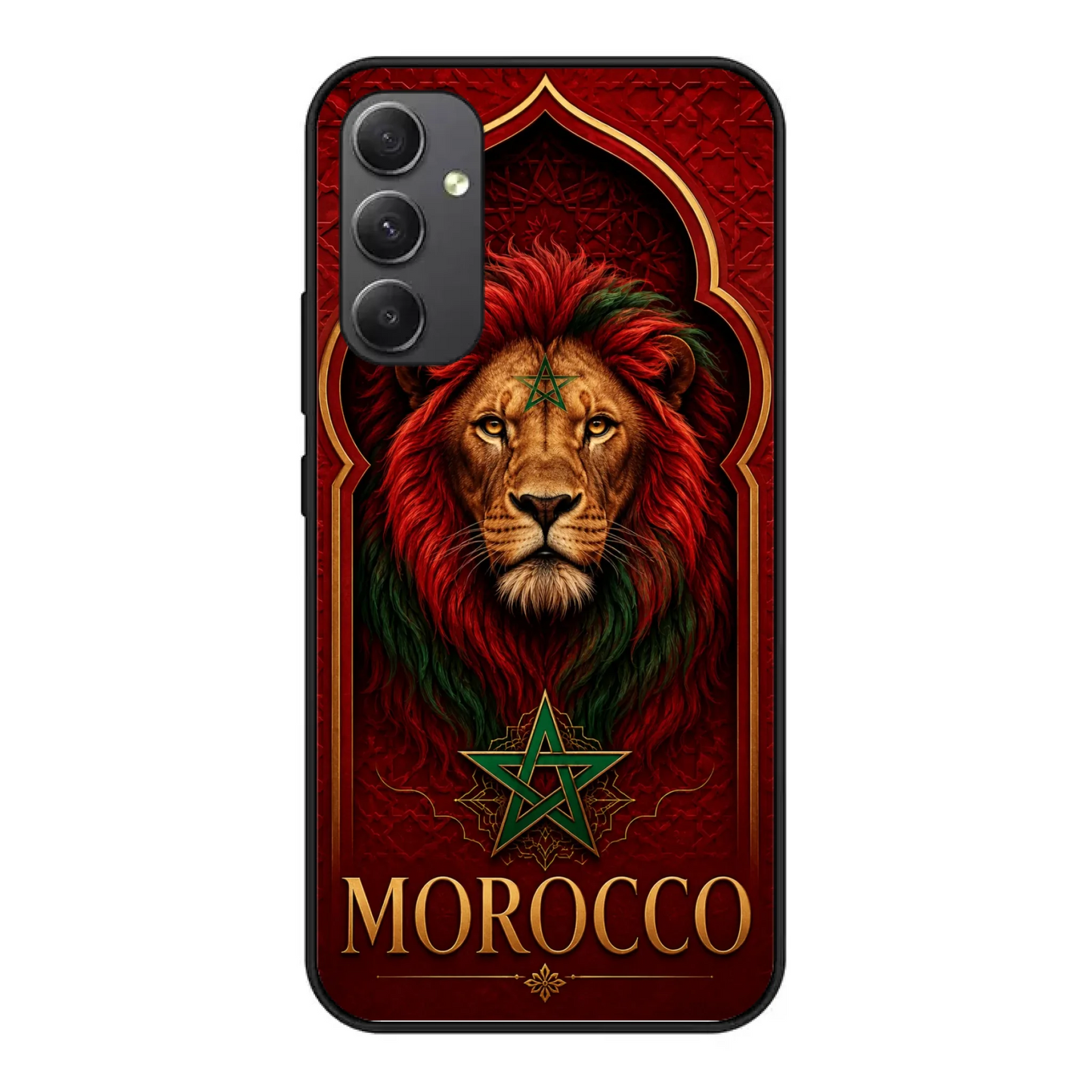Funda de teléfono fútbol Mundial  León- Marruecos