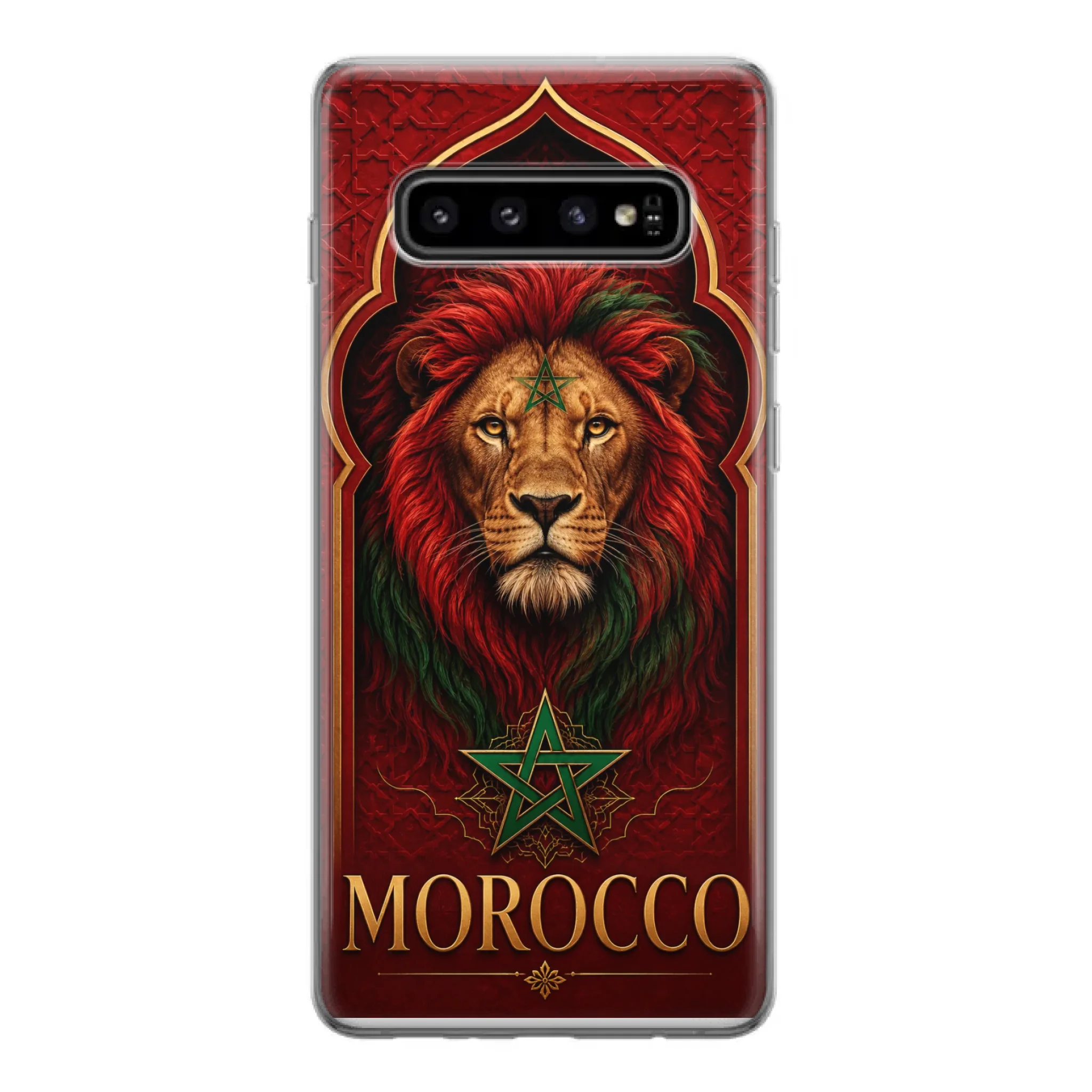 World Cup football phone case  Lion- Morocco