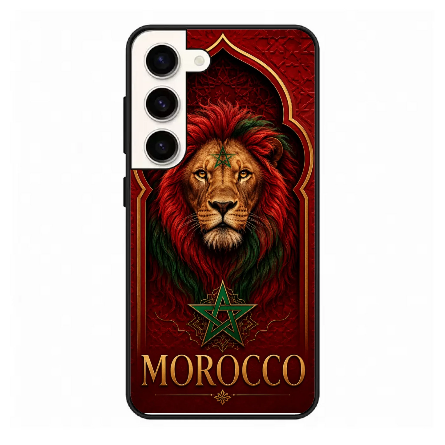 Funda de teléfono fútbol Mundial  León- Marruecos