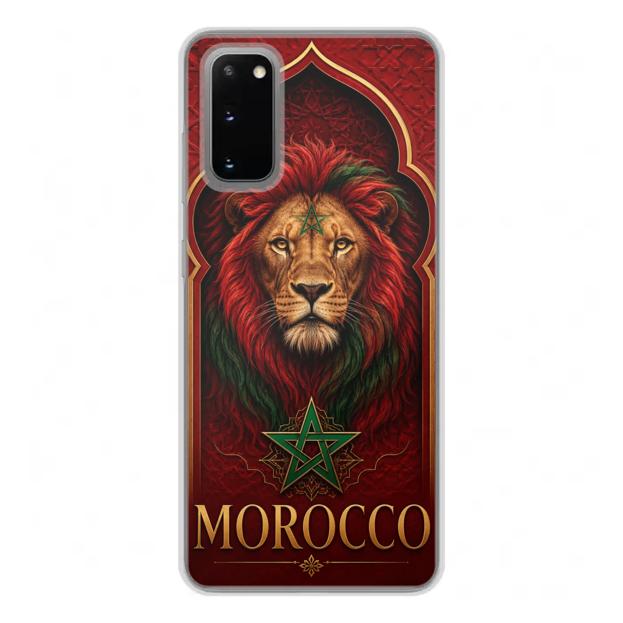World Cup football phone case  Lion- Morocco