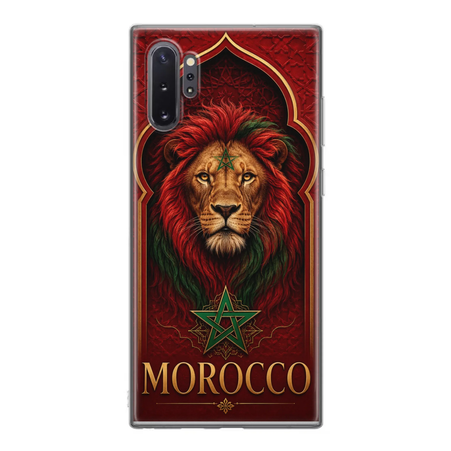 Funda de teléfono fútbol Mundial  León- Marruecos