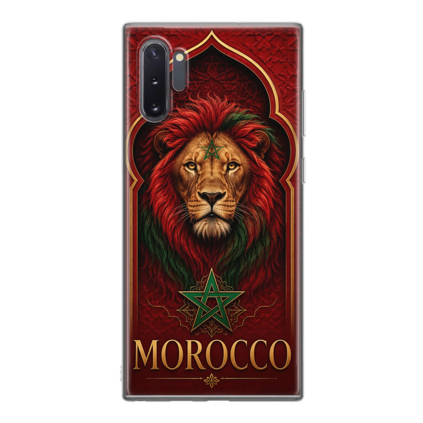 Funda de teléfono fútbol Mundial  León- Marruecos