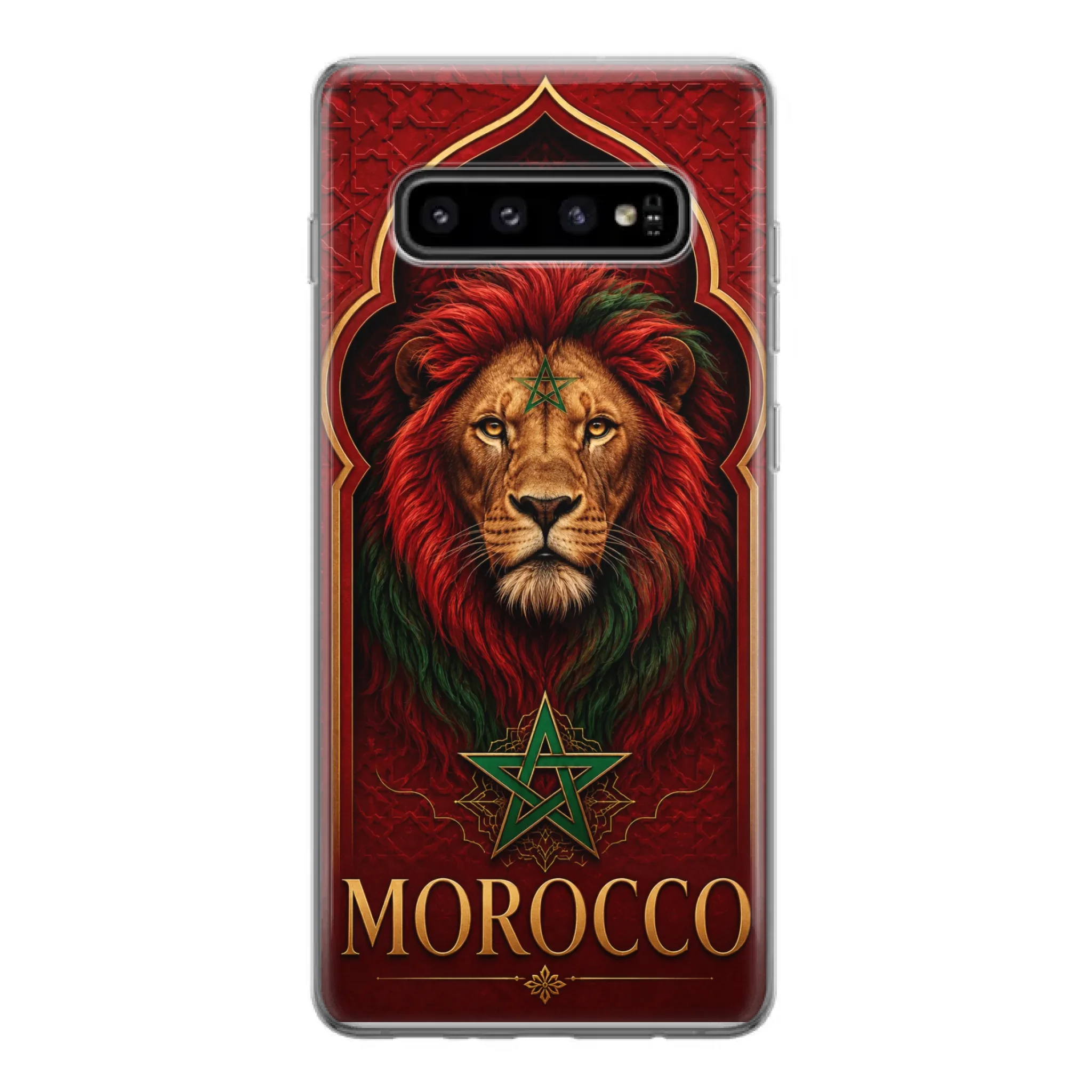 World Cup football phone case  Lion- Morocco