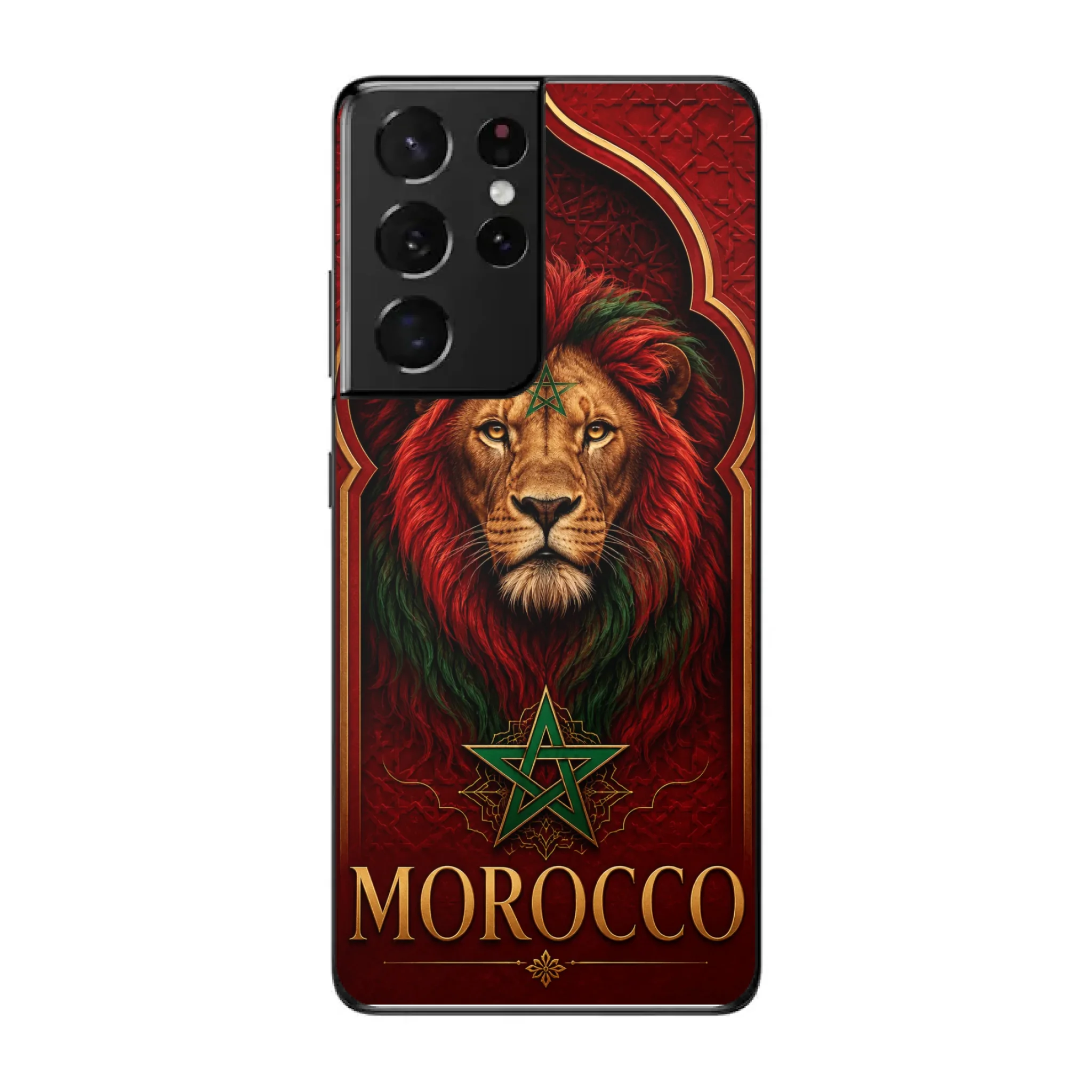 World Cup football phone case  Lion- Morocco