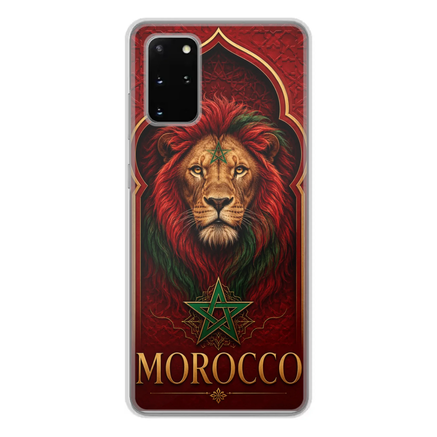 Funda de teléfono fútbol Mundial  León- Marruecos