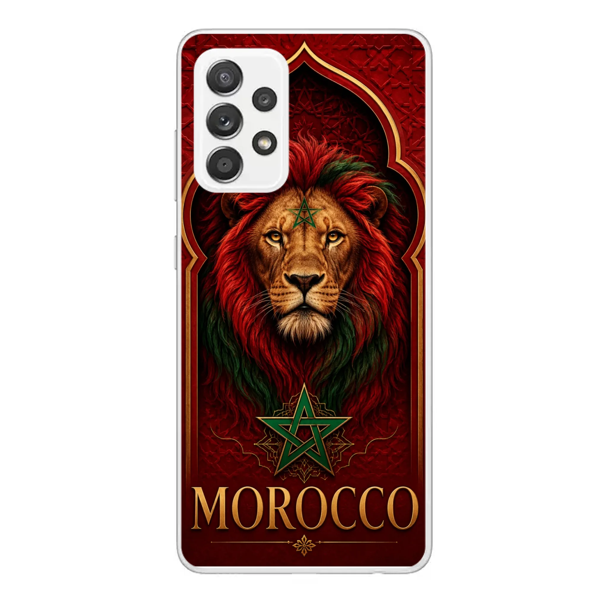 World Cup football phone case  Lion- Morocco