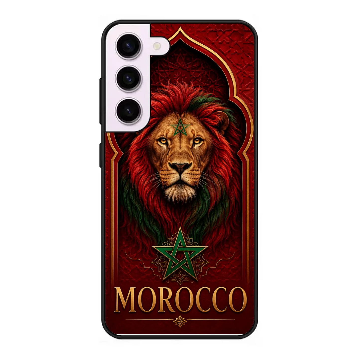 Funda de teléfono fútbol Mundial  León- Marruecos
