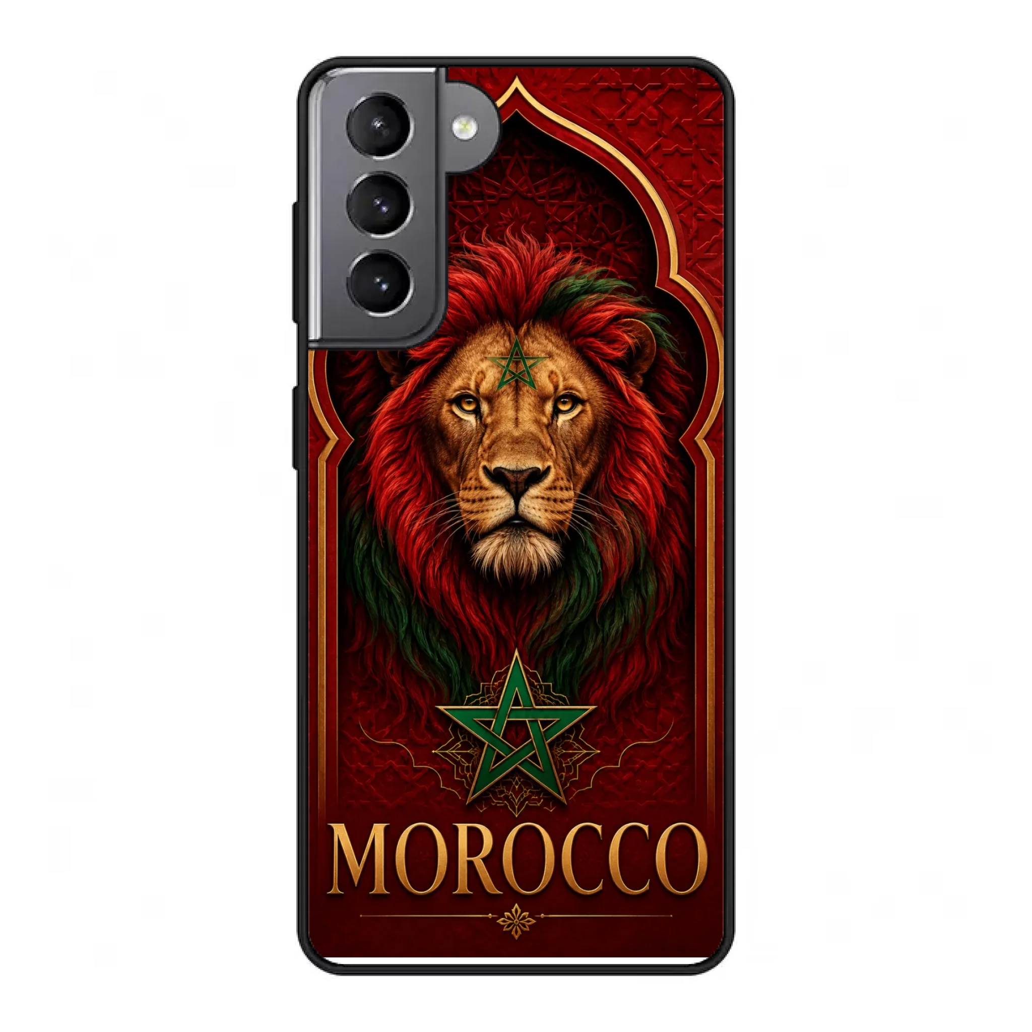 World Cup football phone case  Lion- Morocco