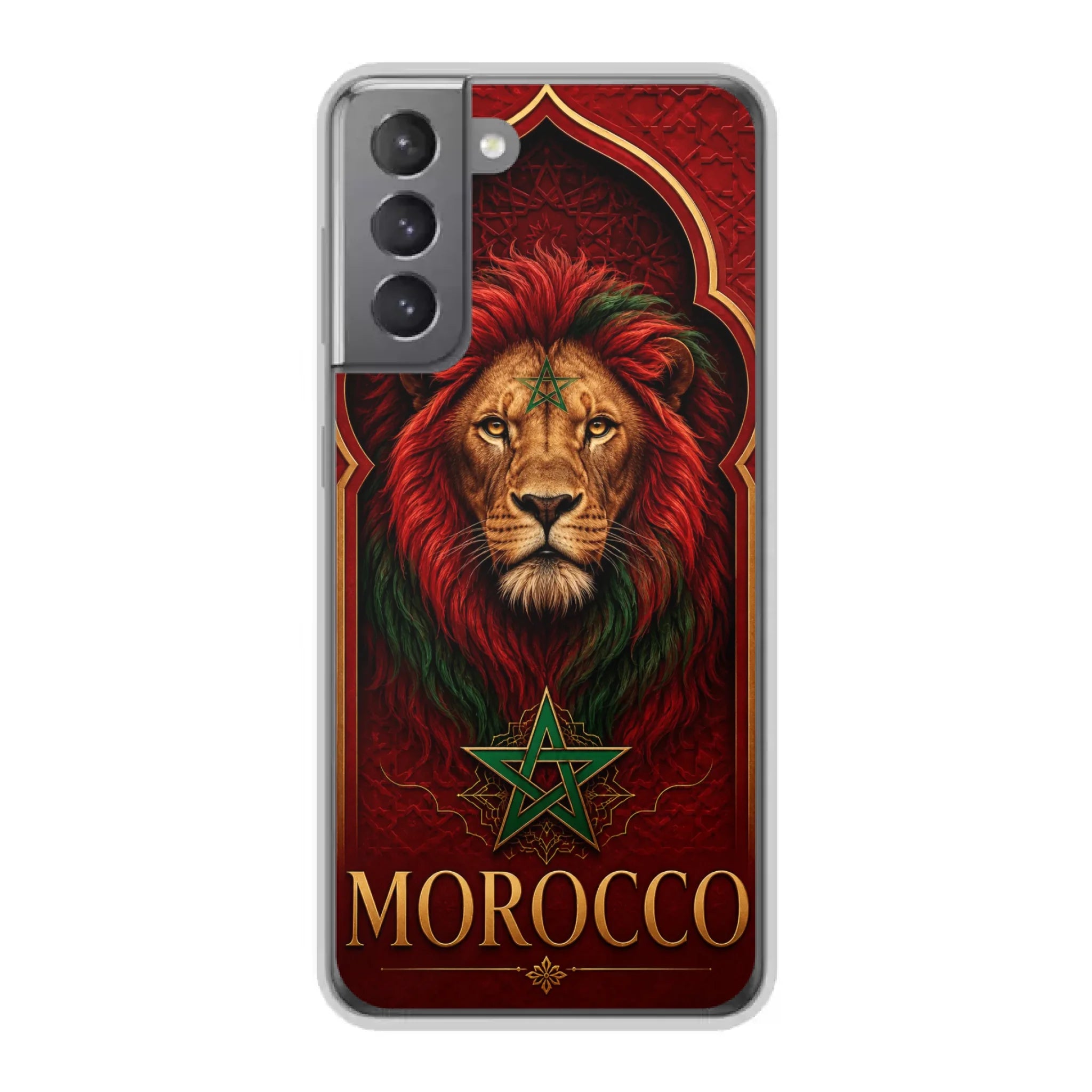 World Cup football phone case  Lion- Morocco