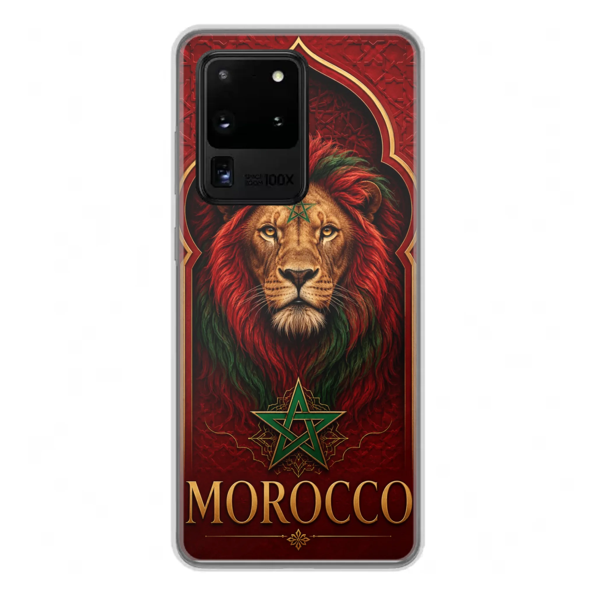 World Cup football phone case  Lion- Morocco