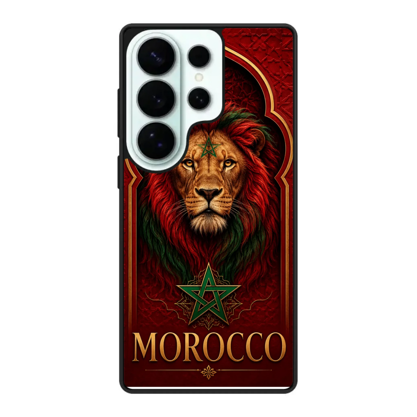 Funda de teléfono fútbol Mundial  León- Marruecos