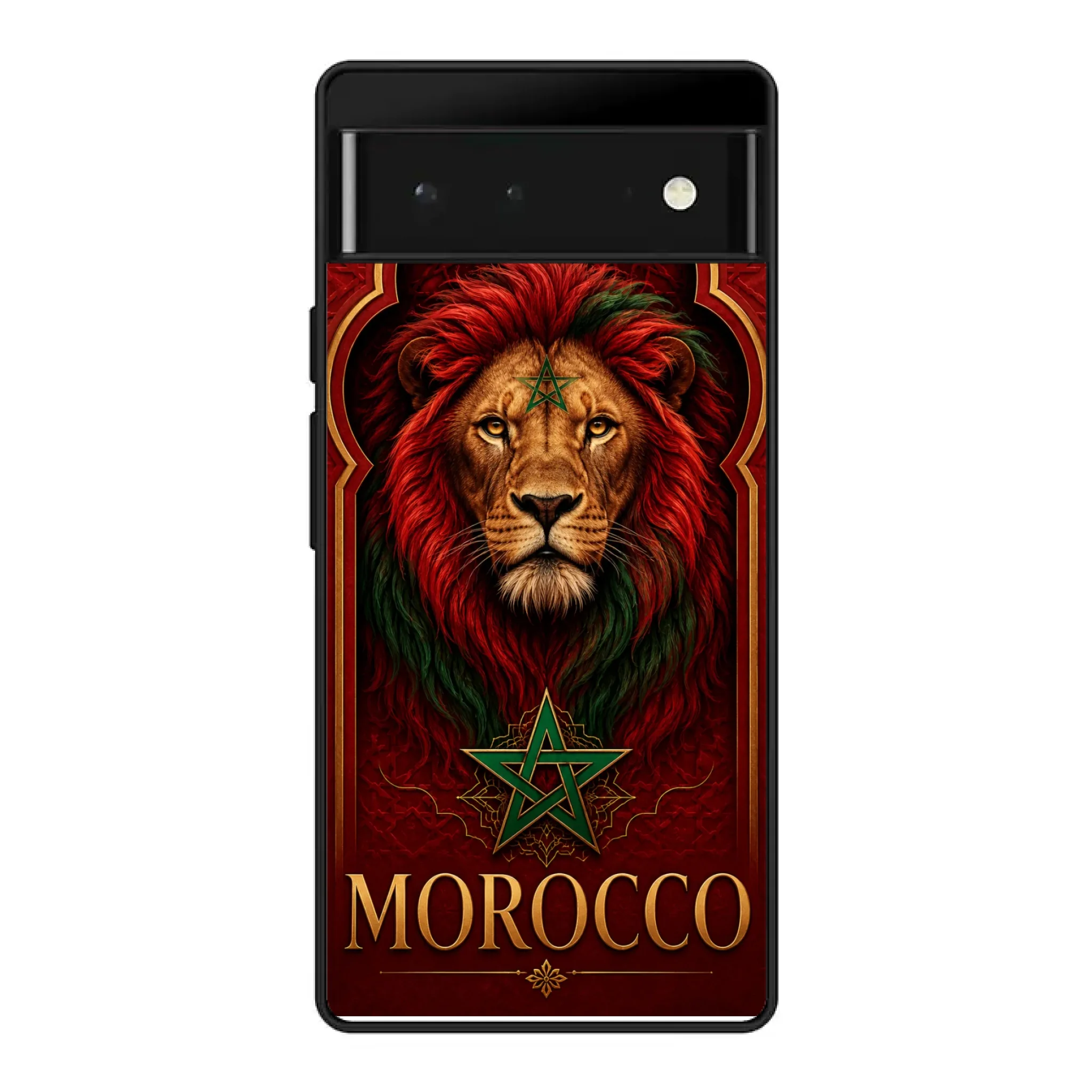 World Cup football phone case  Lion- Morocco