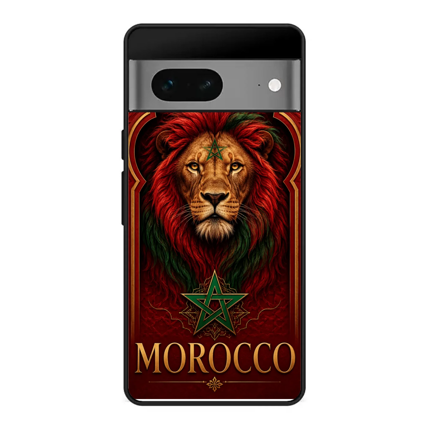 Funda de teléfono fútbol Mundial  León- Marruecos