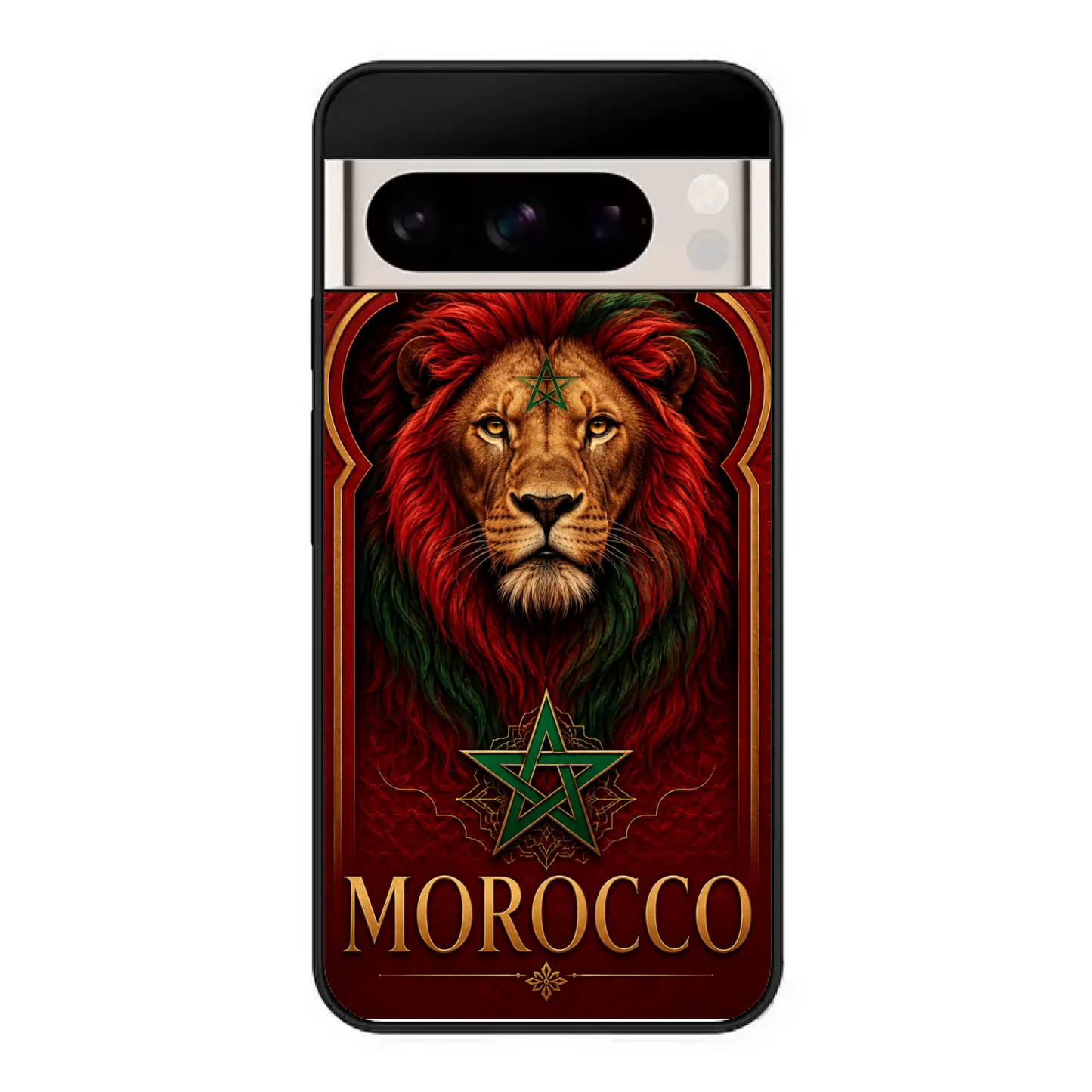 Funda de teléfono fútbol Mundial  León- Marruecos