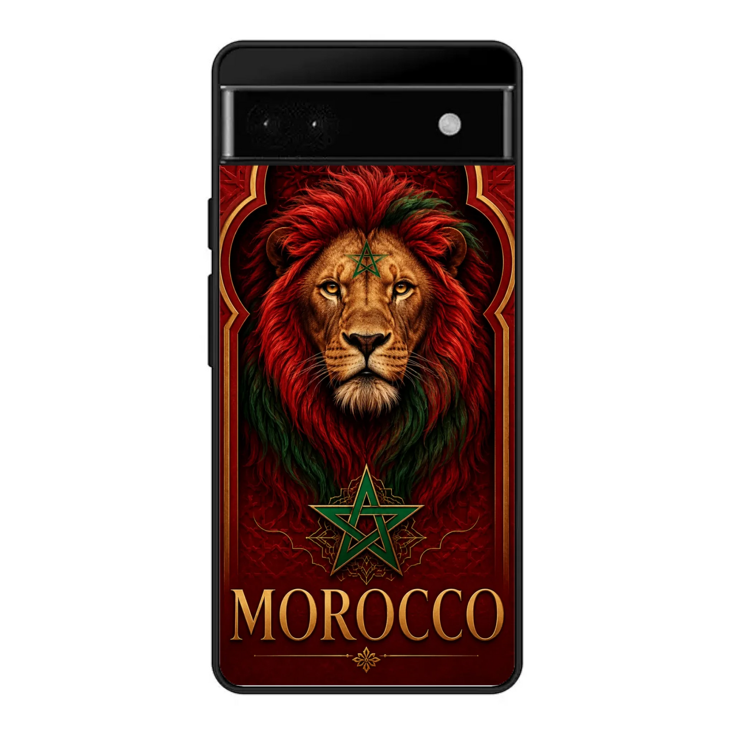 Funda de teléfono fútbol Mundial  León- Marruecos