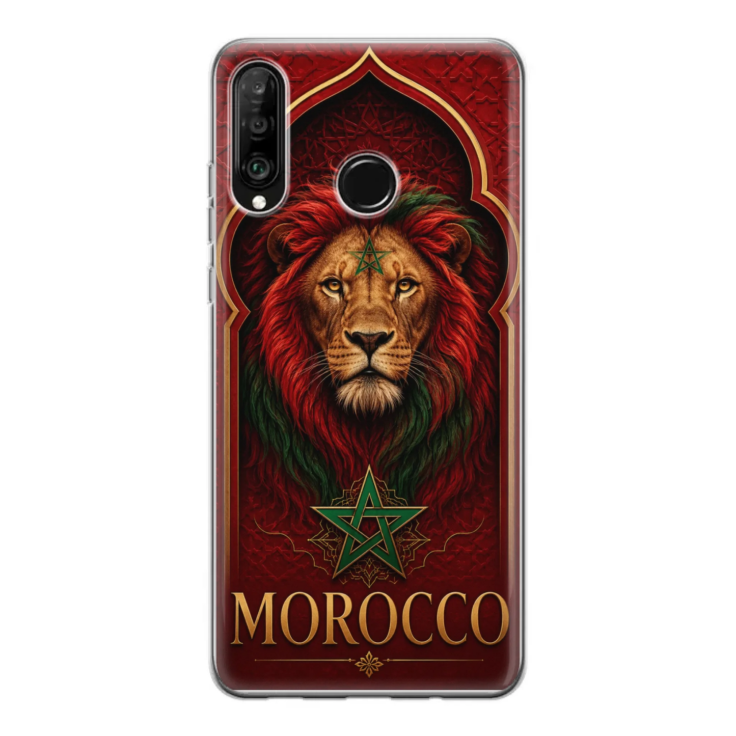 Funda de teléfono fútbol Mundial  León- Marruecos