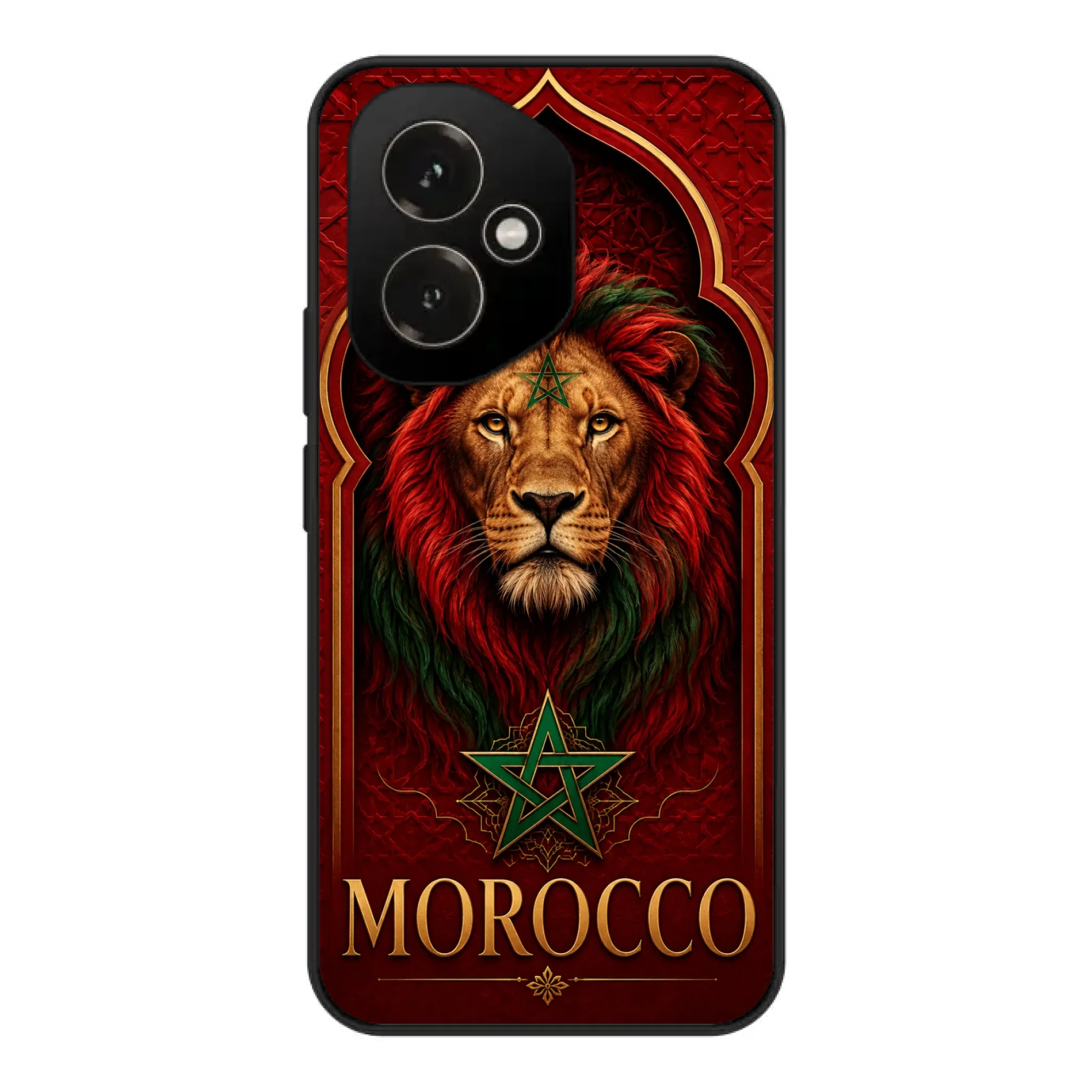 World Cup football phone case  Lion- Morocco