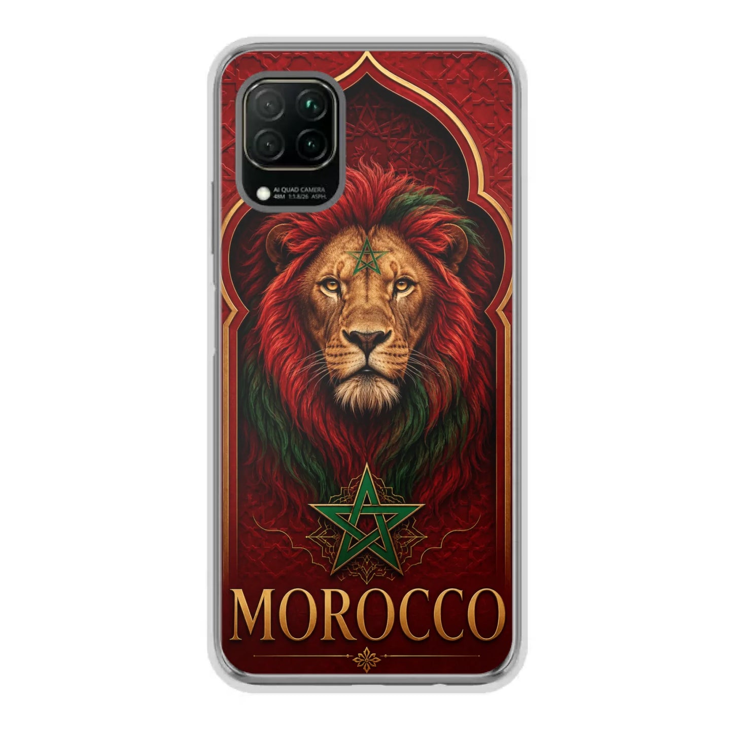 Funda de teléfono fútbol Mundial  León- Marruecos