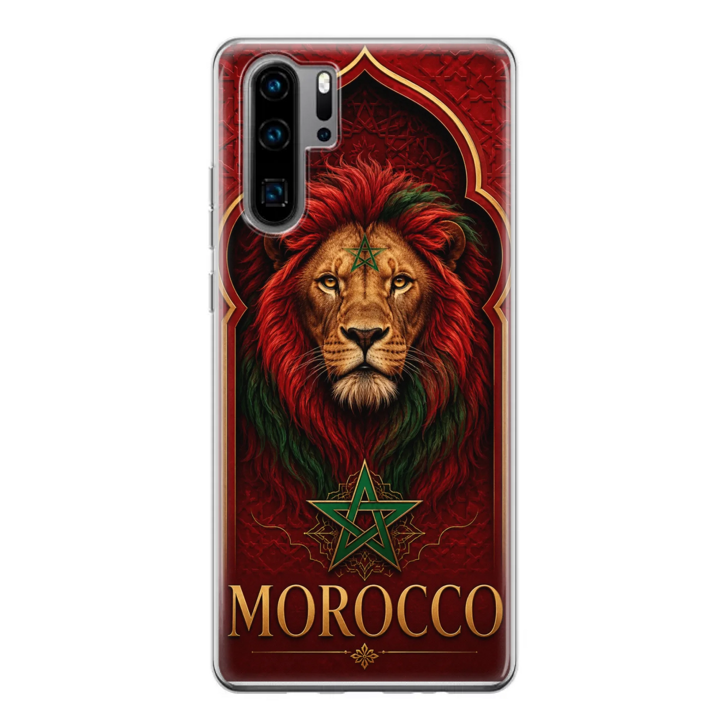 Funda de teléfono fútbol Mundial  León- Marruecos