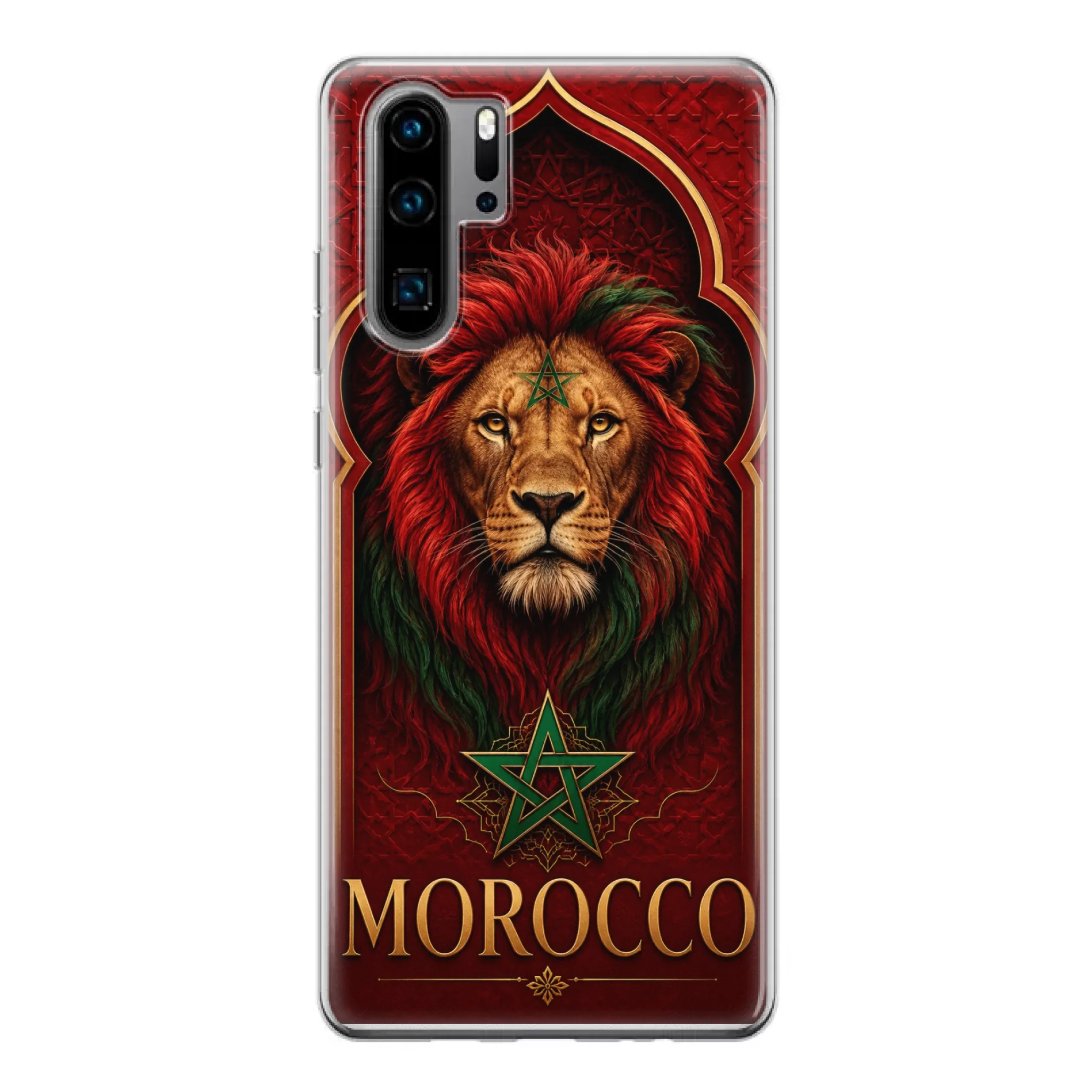 World Cup football phone case  Lion- Morocco