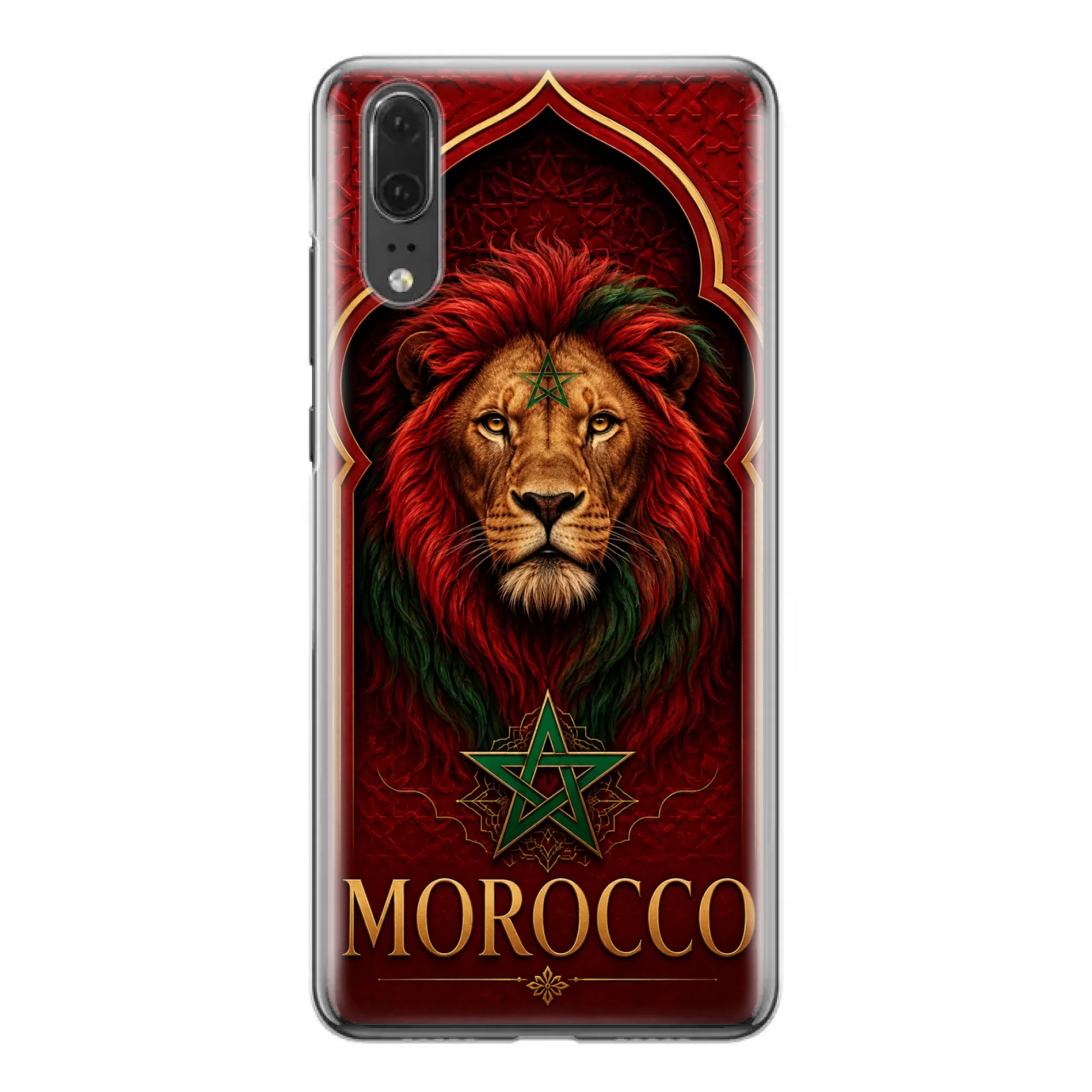 World Cup football phone case  Lion- Morocco