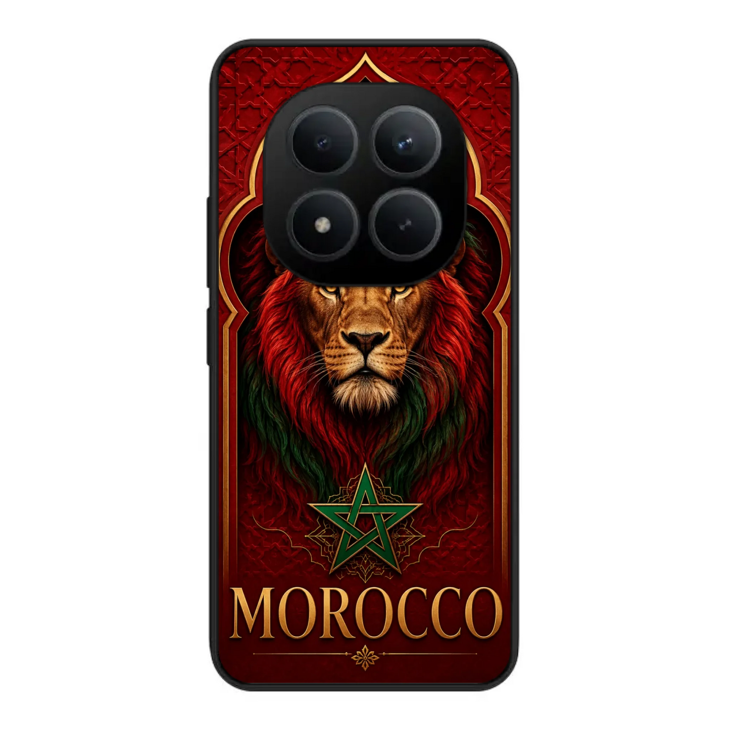 Funda de teléfono fútbol Mundial  León- Marruecos