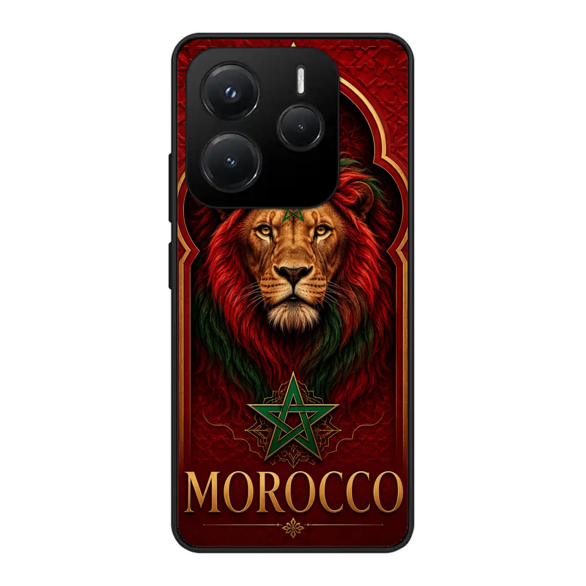 World Cup football phone case  Lion- Morocco