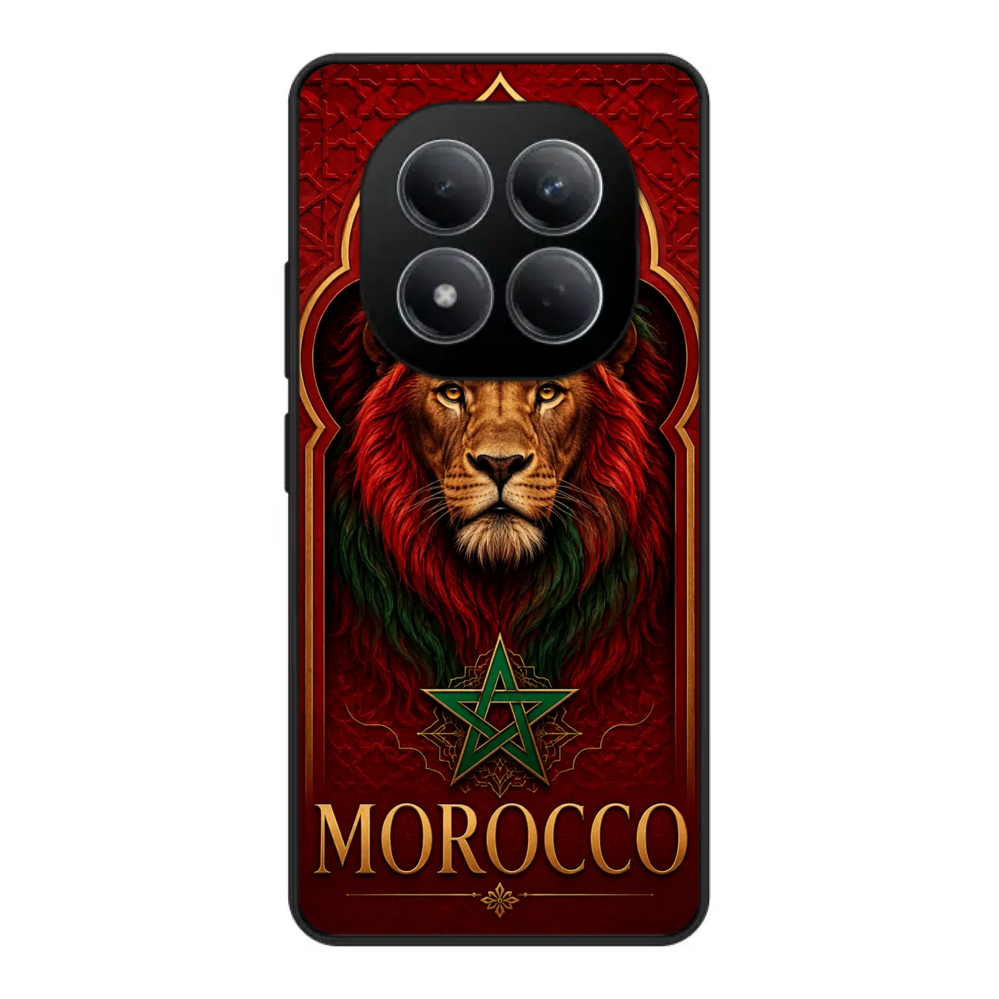 Funda de teléfono fútbol Mundial  León- Marruecos