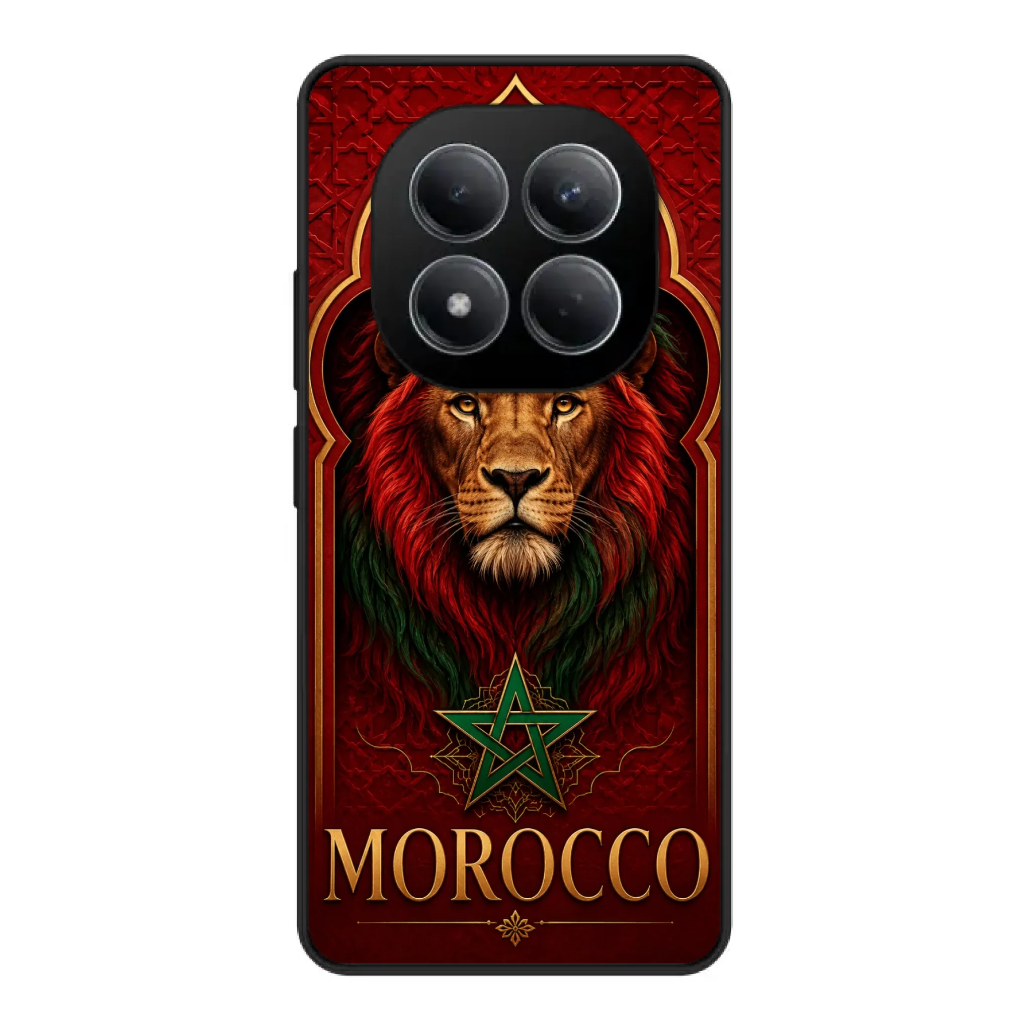 World Cup football phone case  Lion- Morocco