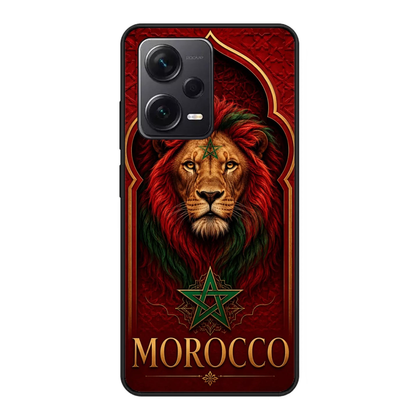 Funda de teléfono fútbol Mundial  León- Marruecos