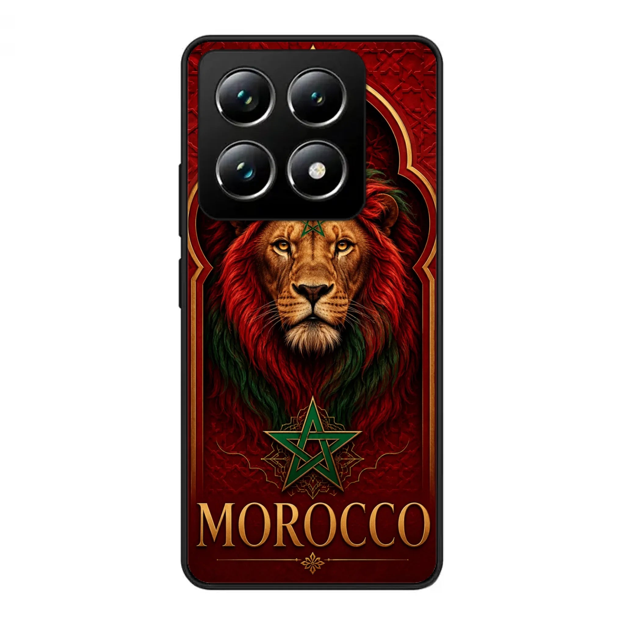 World Cup football phone case  Lion- Morocco