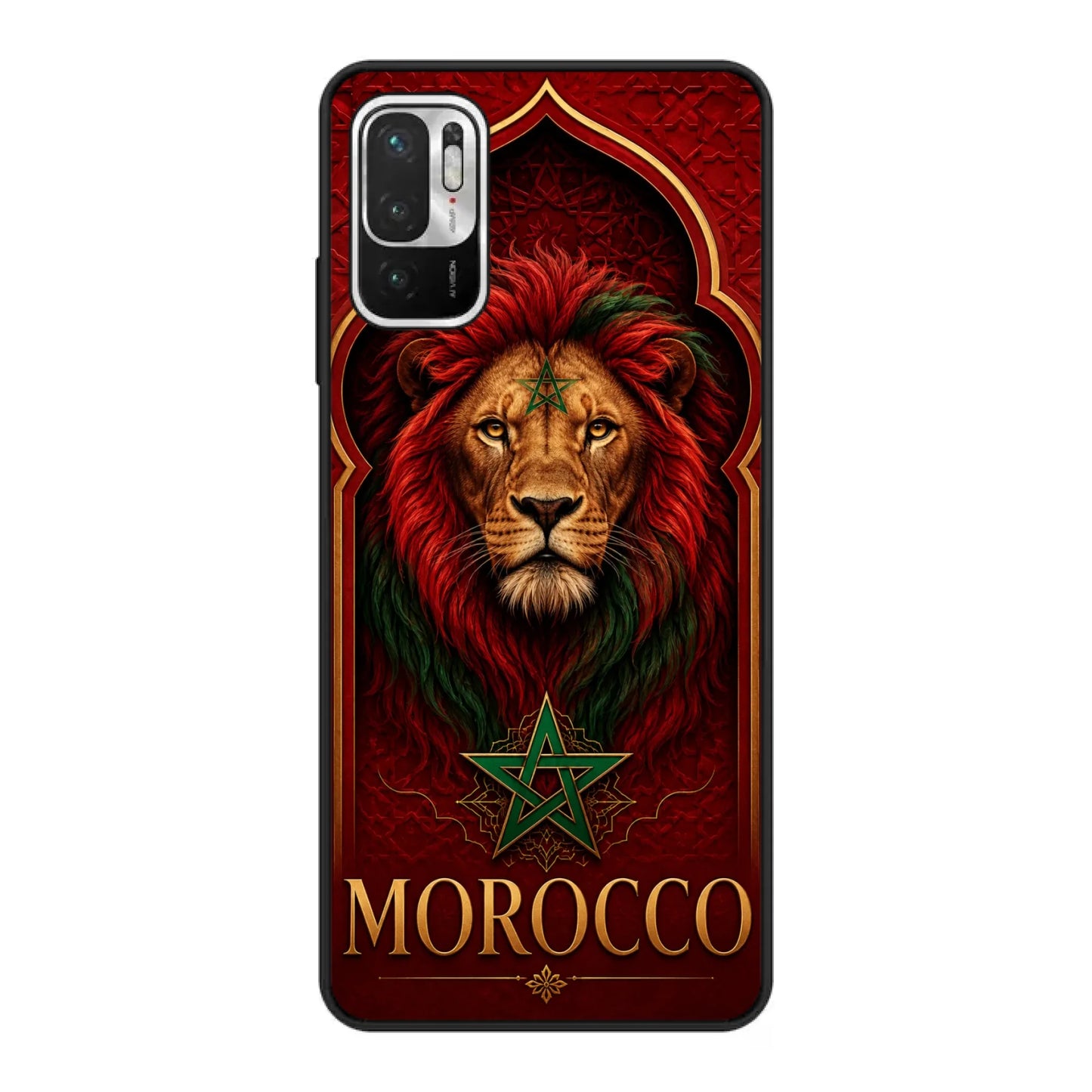 Funda de teléfono fútbol Mundial  León- Marruecos