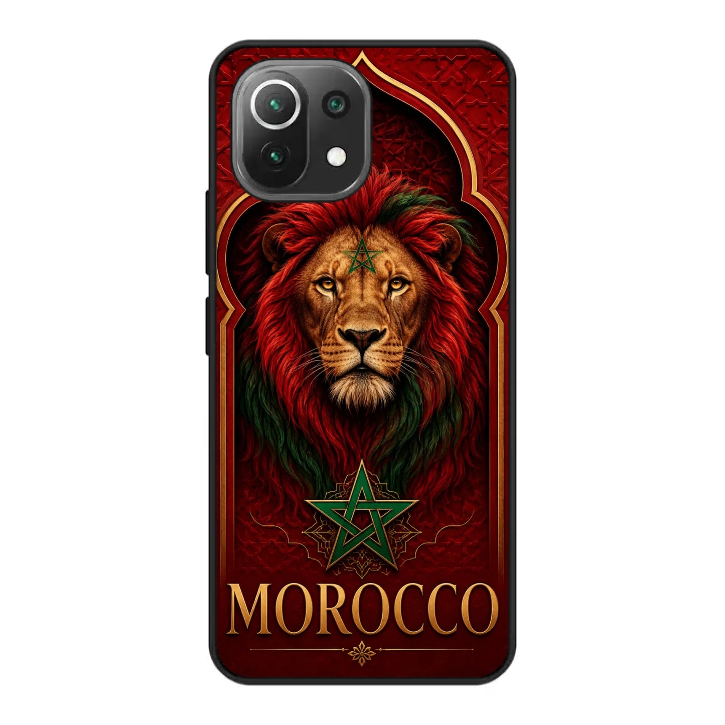 Funda de teléfono fútbol Mundial  León- Marruecos