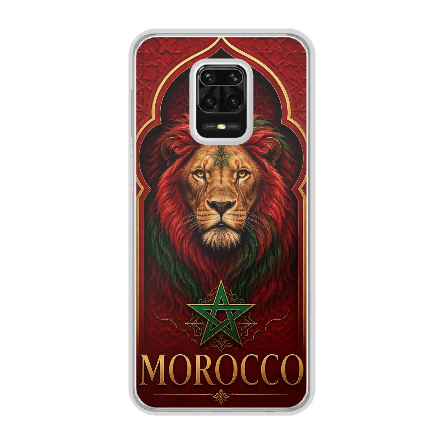 Funda de teléfono fútbol Mundial  León- Marruecos