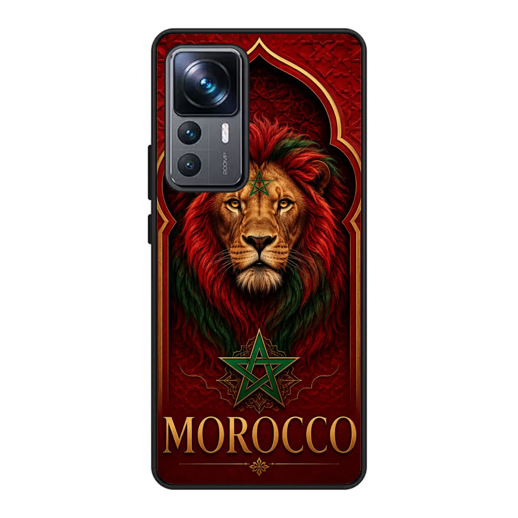 World Cup football phone case  Lion- Morocco