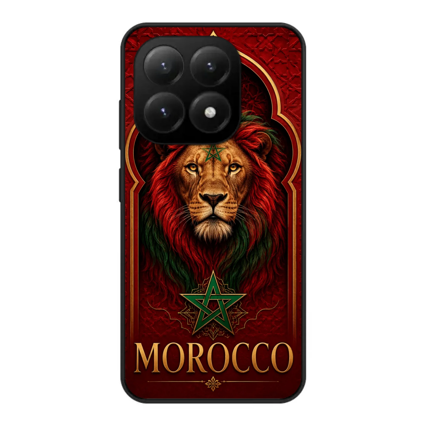 Funda de teléfono fútbol Mundial  León- Marruecos