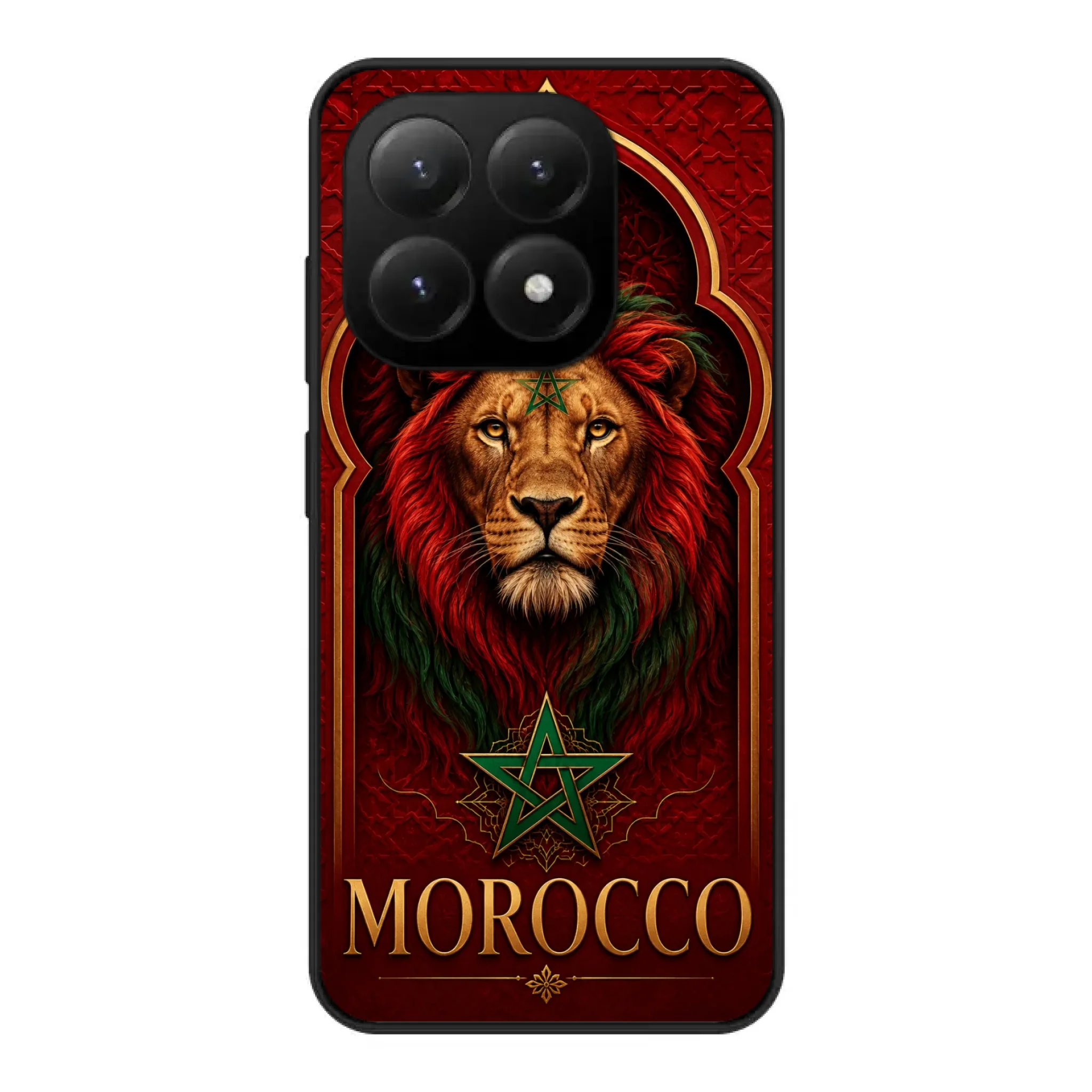 World Cup football phone case  Lion- Morocco