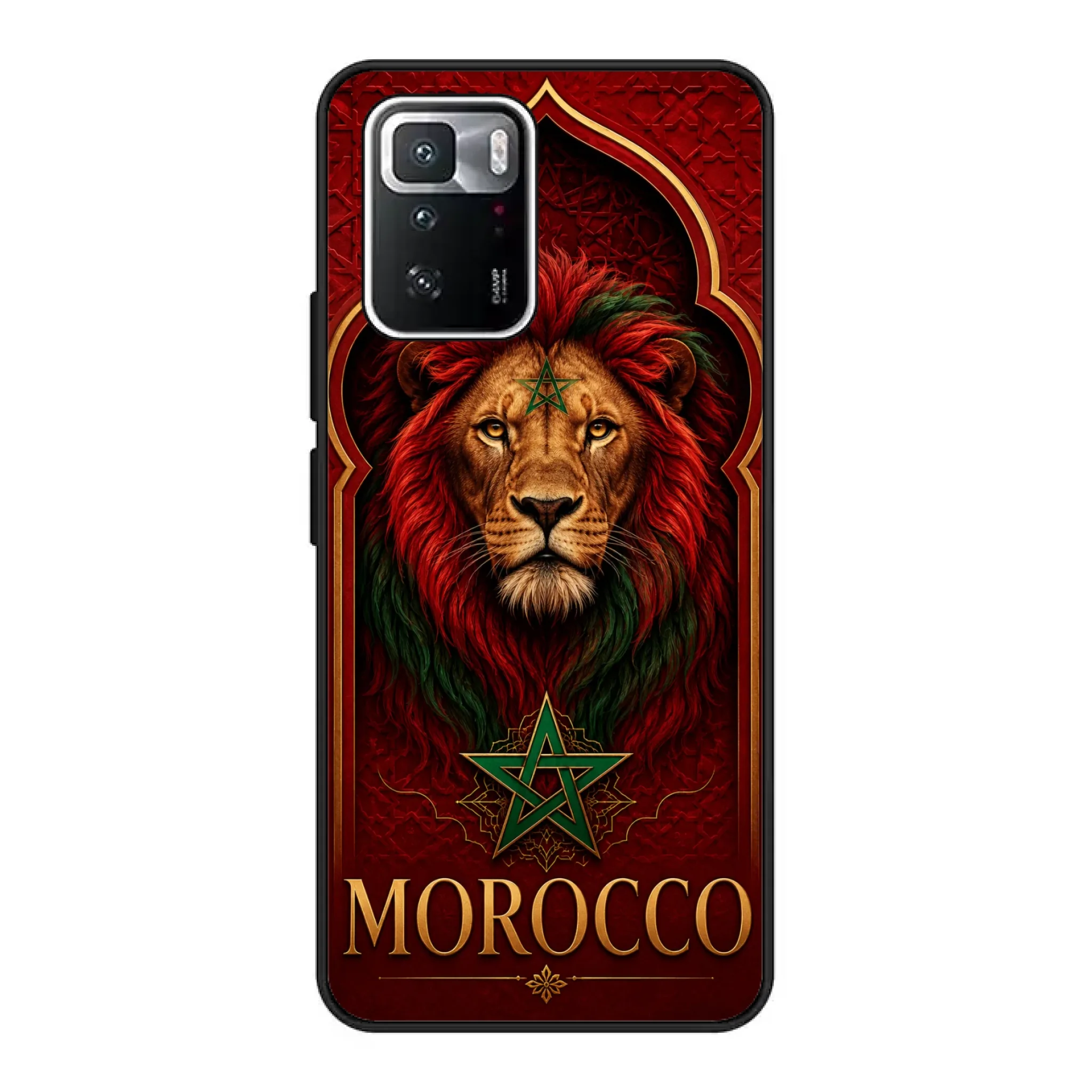 World Cup football phone case  Lion- Morocco